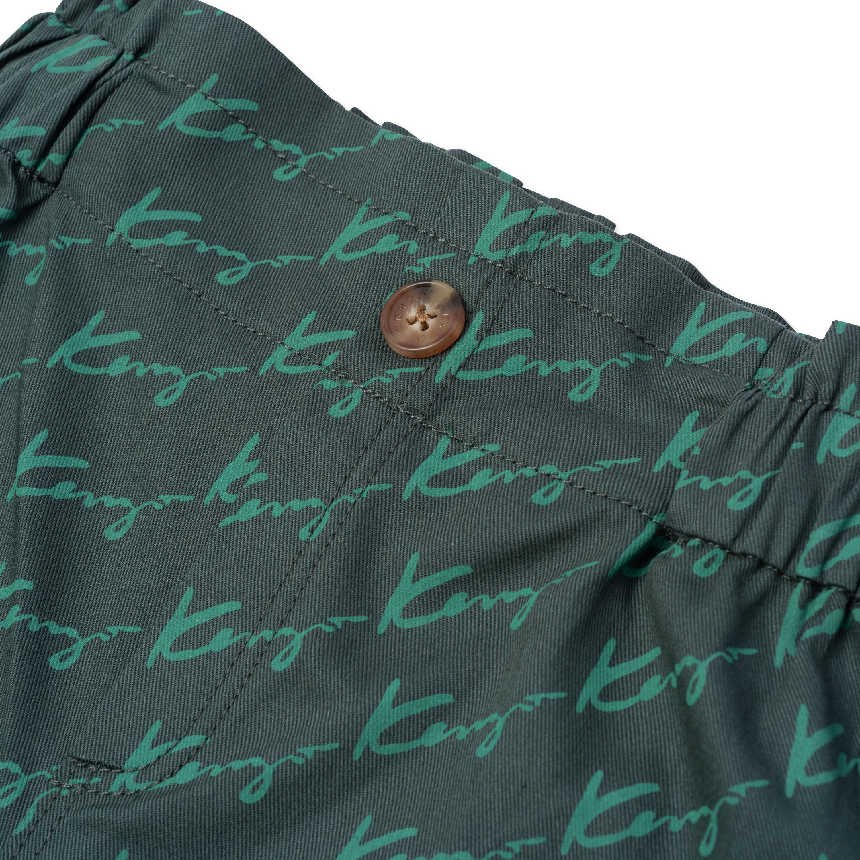 Pantalon 100 % coton imprimé KENZO KIDS pour FILLE