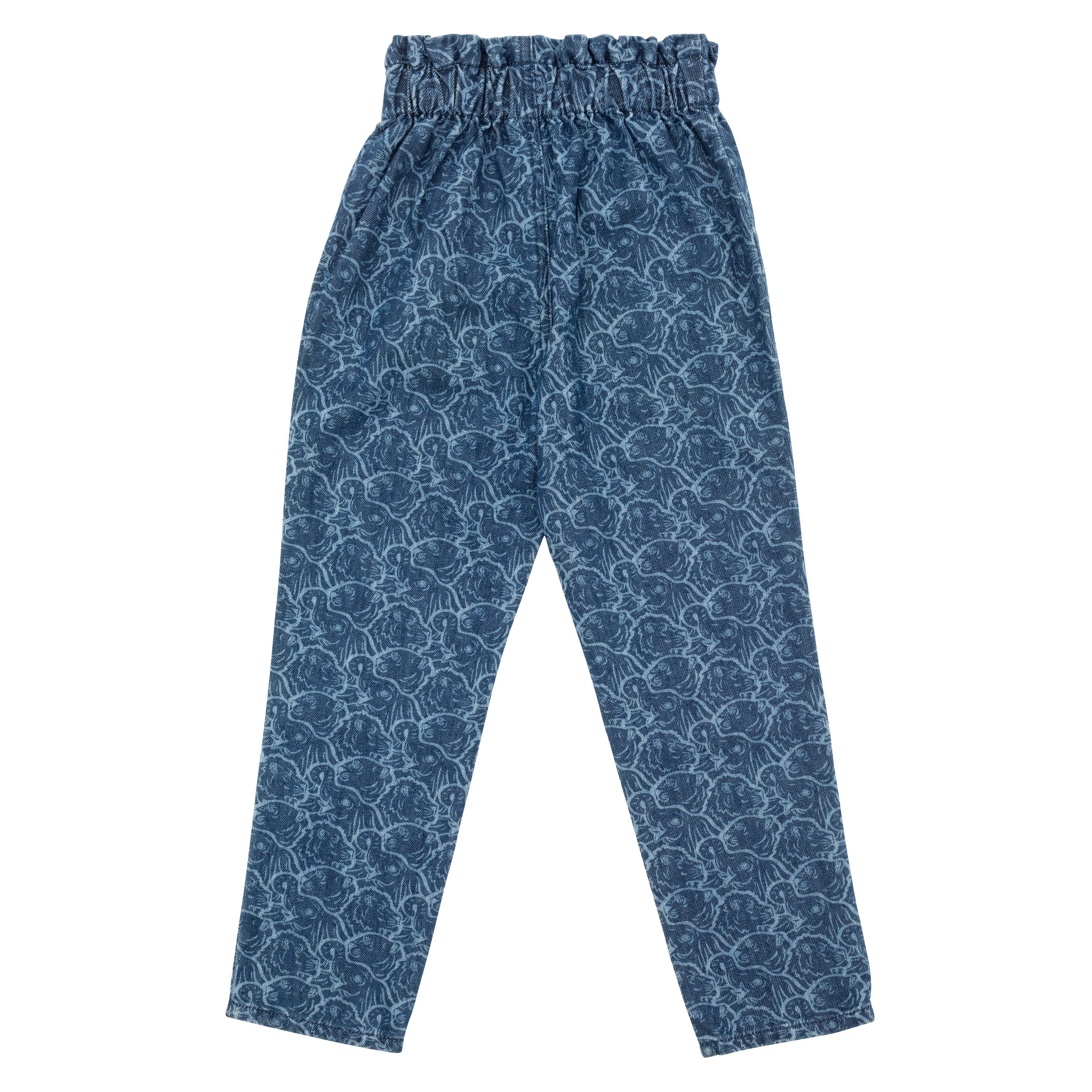Jeans mit Print aus Baumwolldenim KENZO KIDS Für MÄDCHEN