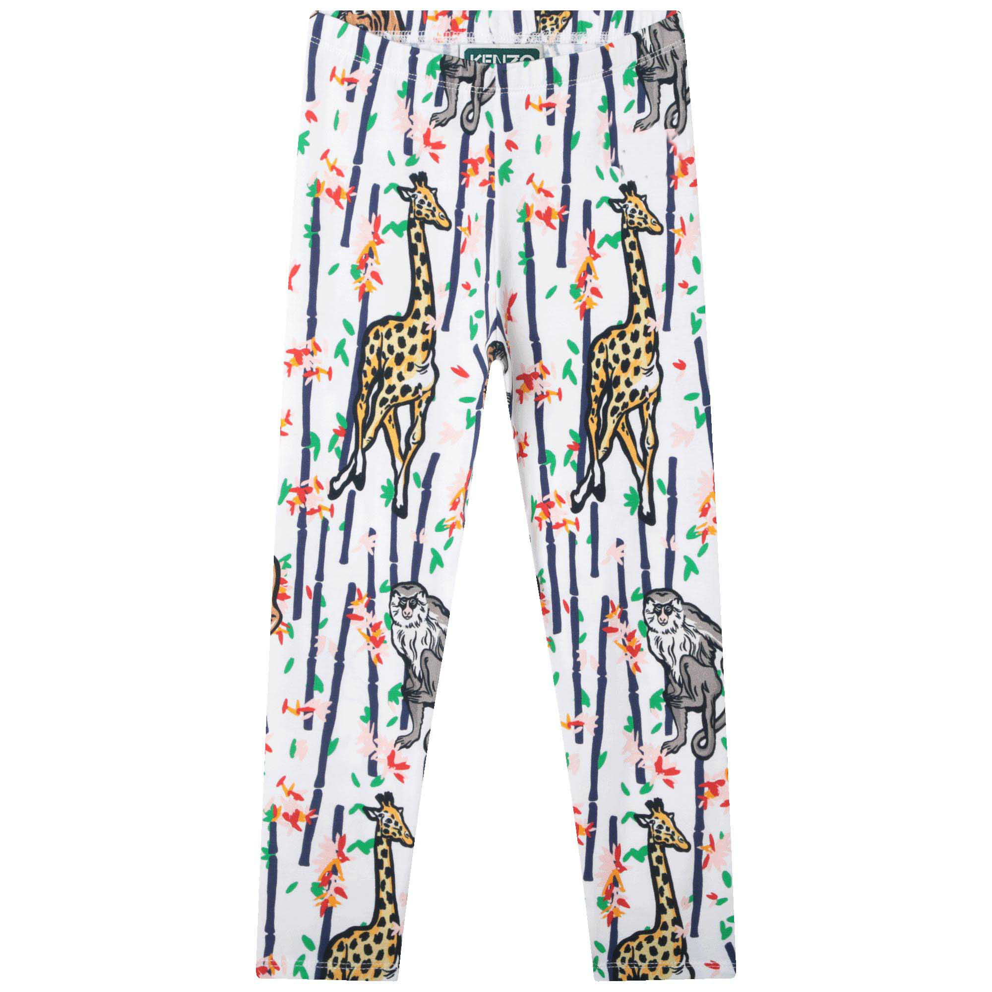 Legging imprimé intégral KENZO KIDS pour FILLE