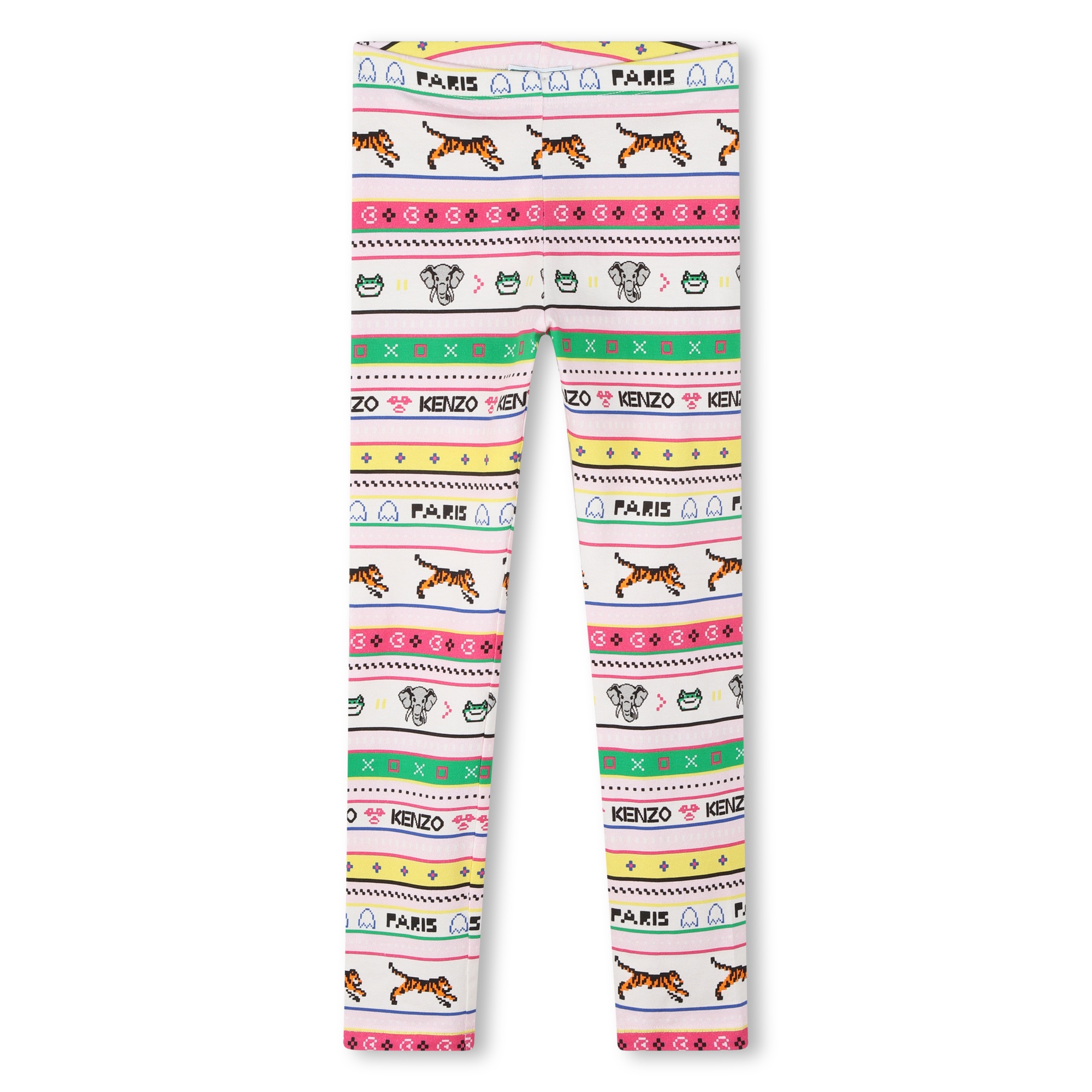 Printed multicoloured leggings KENZO KIDS for GIRL