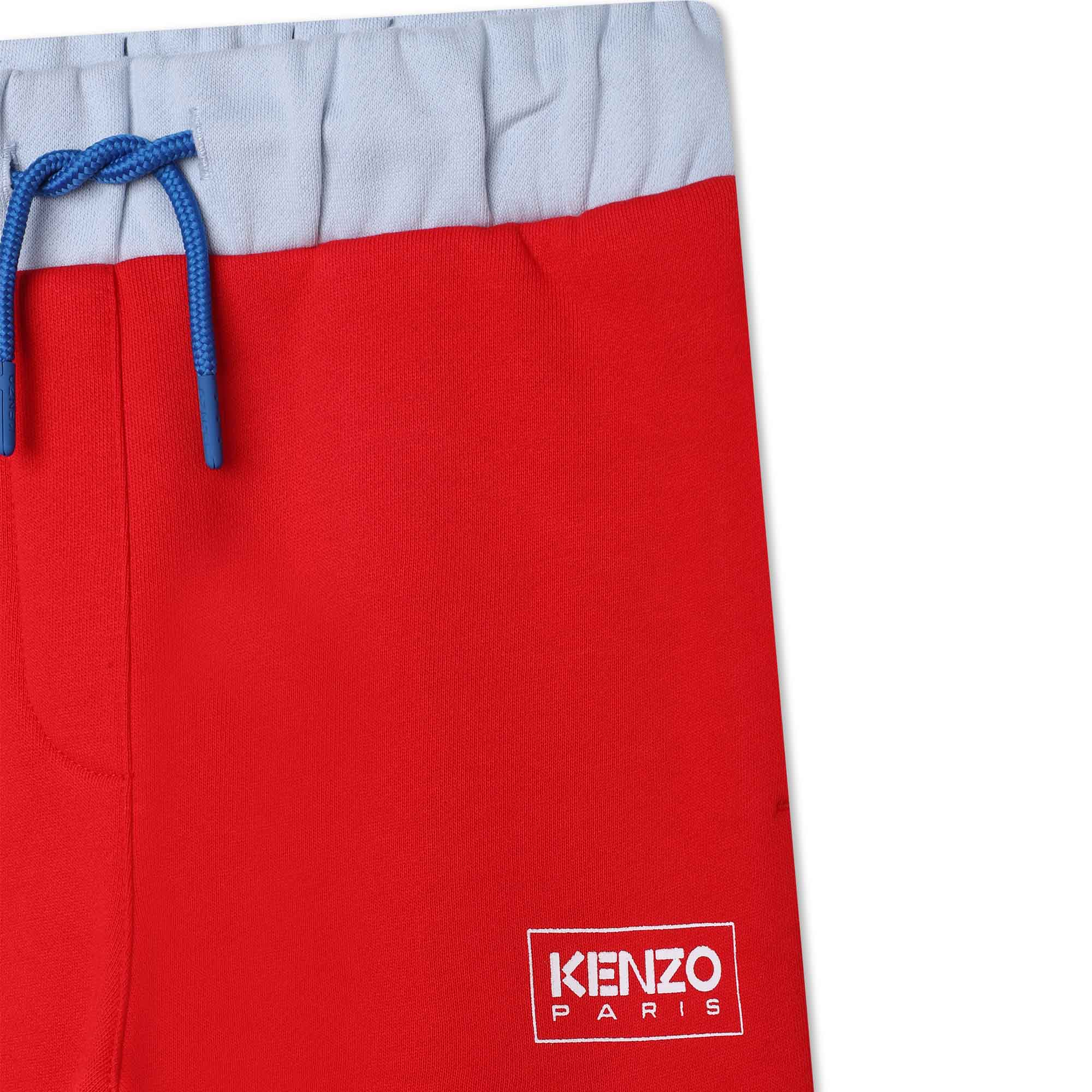 Fleece jogging bottoms KENZO KIDS for GIRL