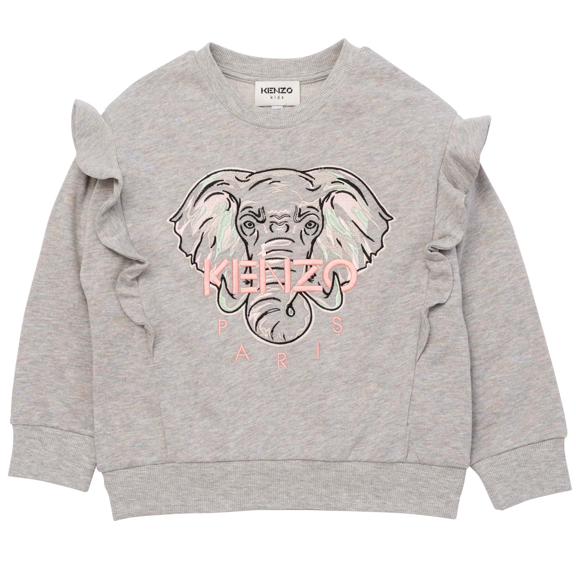Suéter de muletón metalizado KENZO KIDS para NIÑA