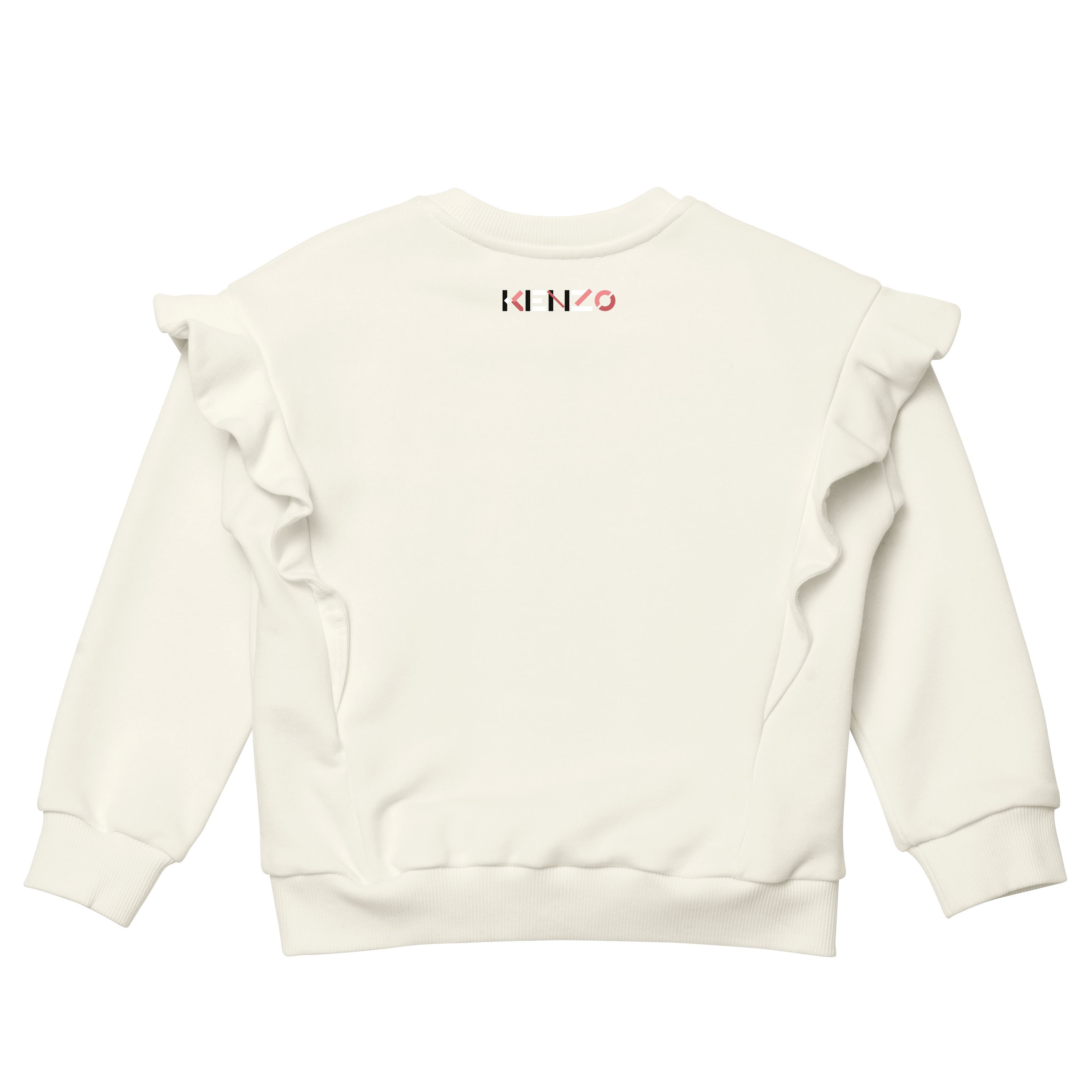 Sweater van katoenfleece KENZO KIDS Voor