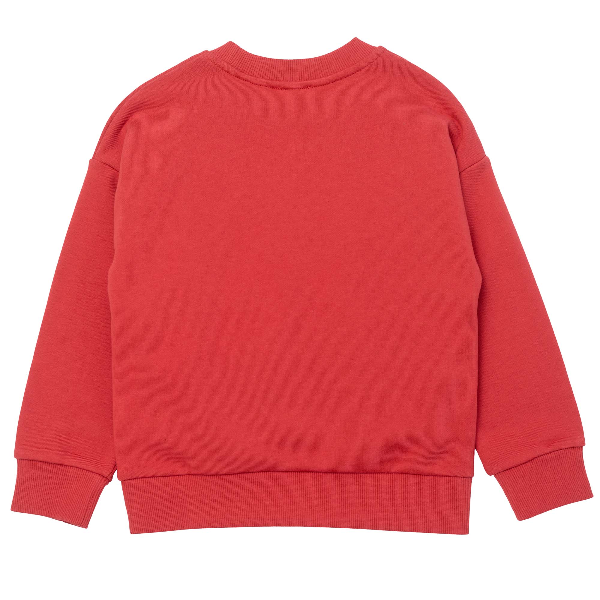 Sweater van katoenfleece met print KENZO KIDS Voor