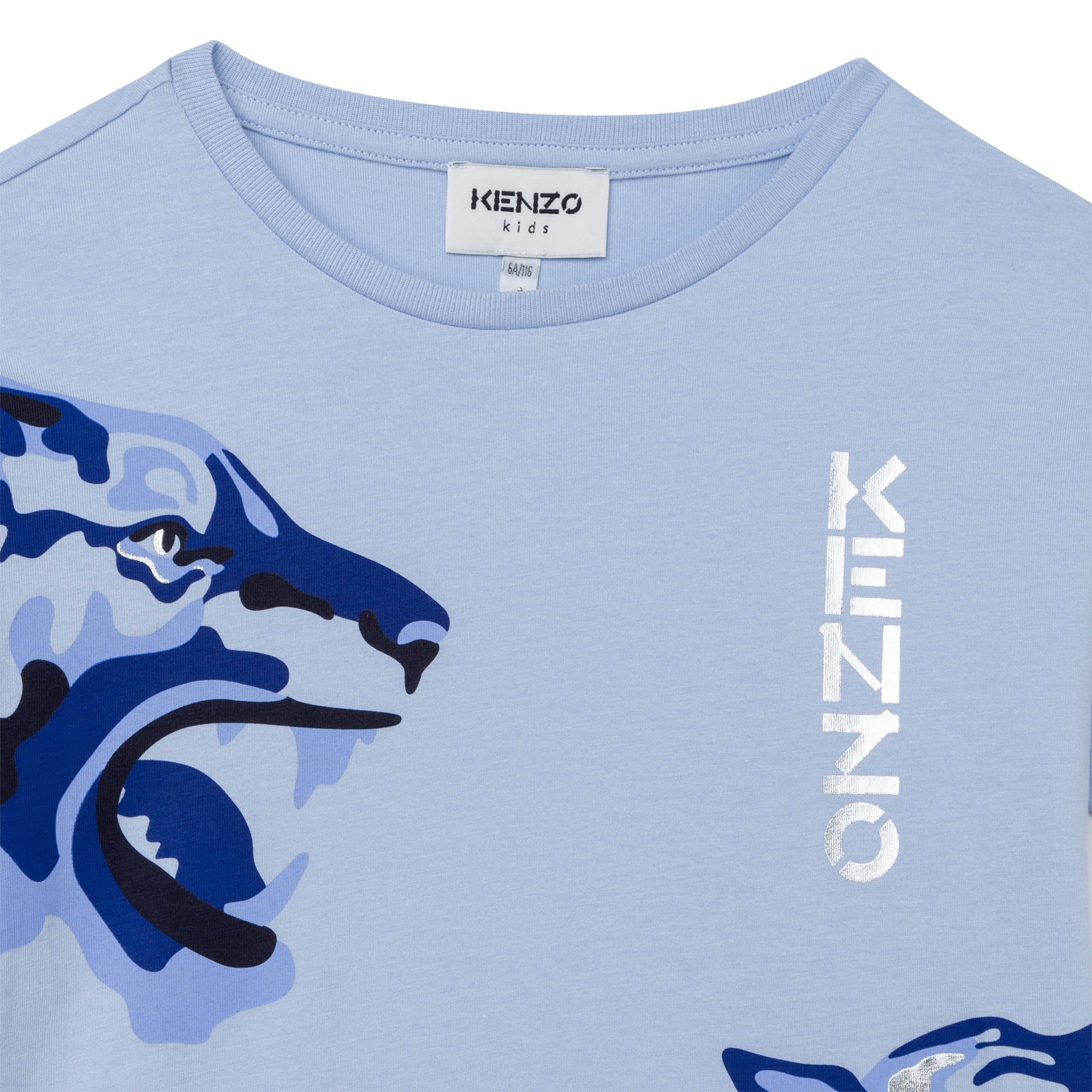 T-shirt à manches courtes KENZO KIDS pour FILLE