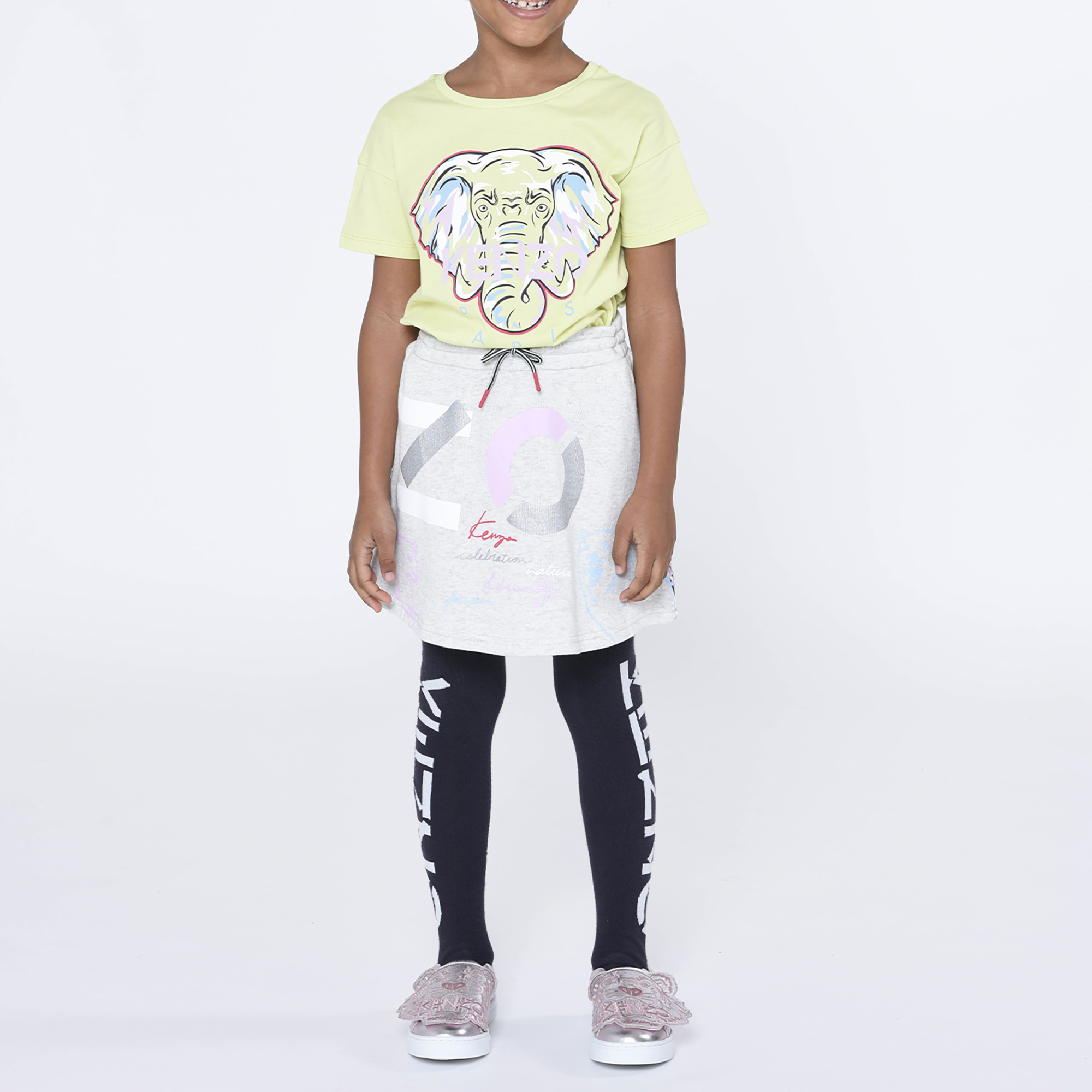 T-shirt à manches courtes KENZO KIDS pour FILLE