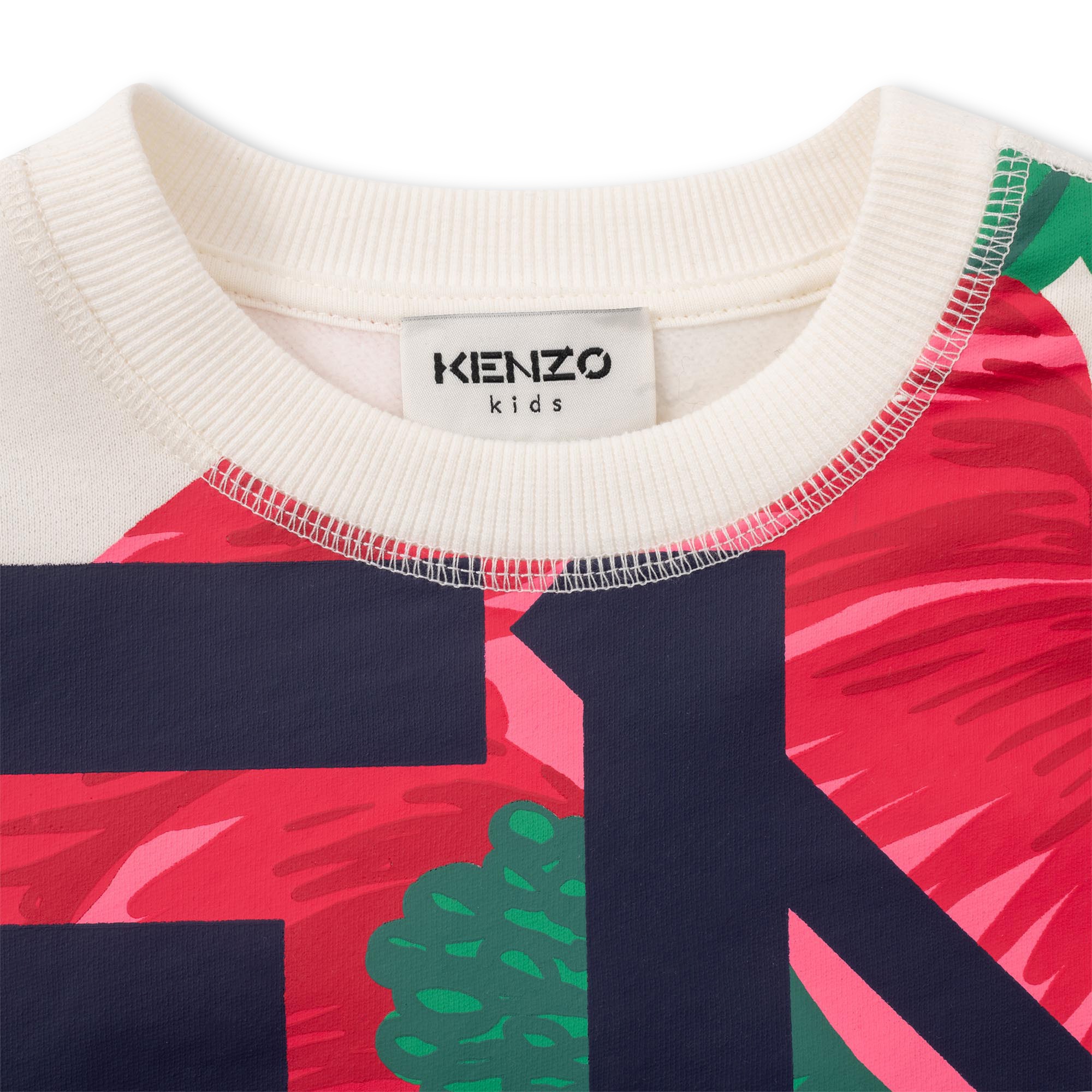 Sweat-shirt molletonné KENZO KIDS pour FILLE