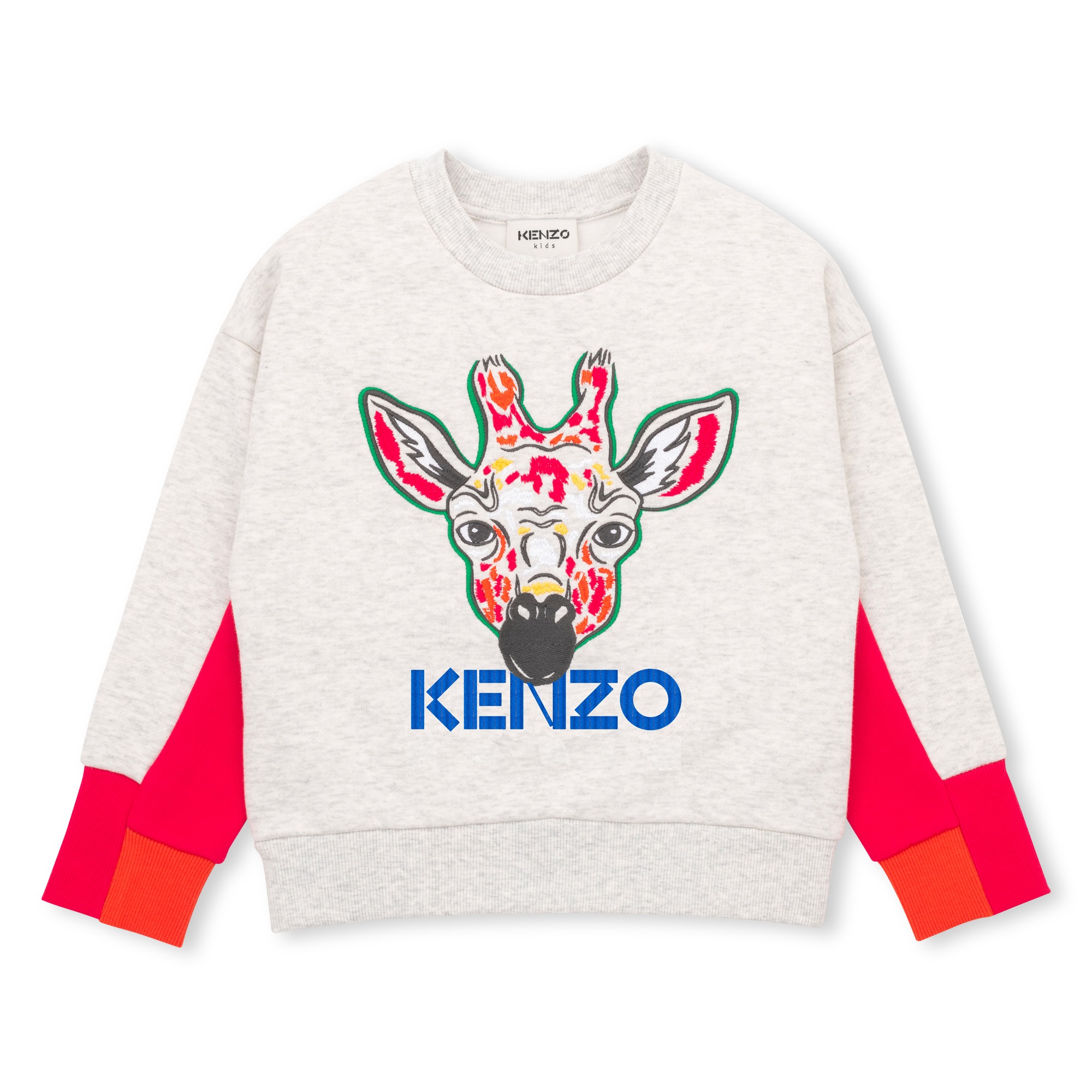 Sweat-shirt fantaisie brodé KENZO KIDS pour FILLE