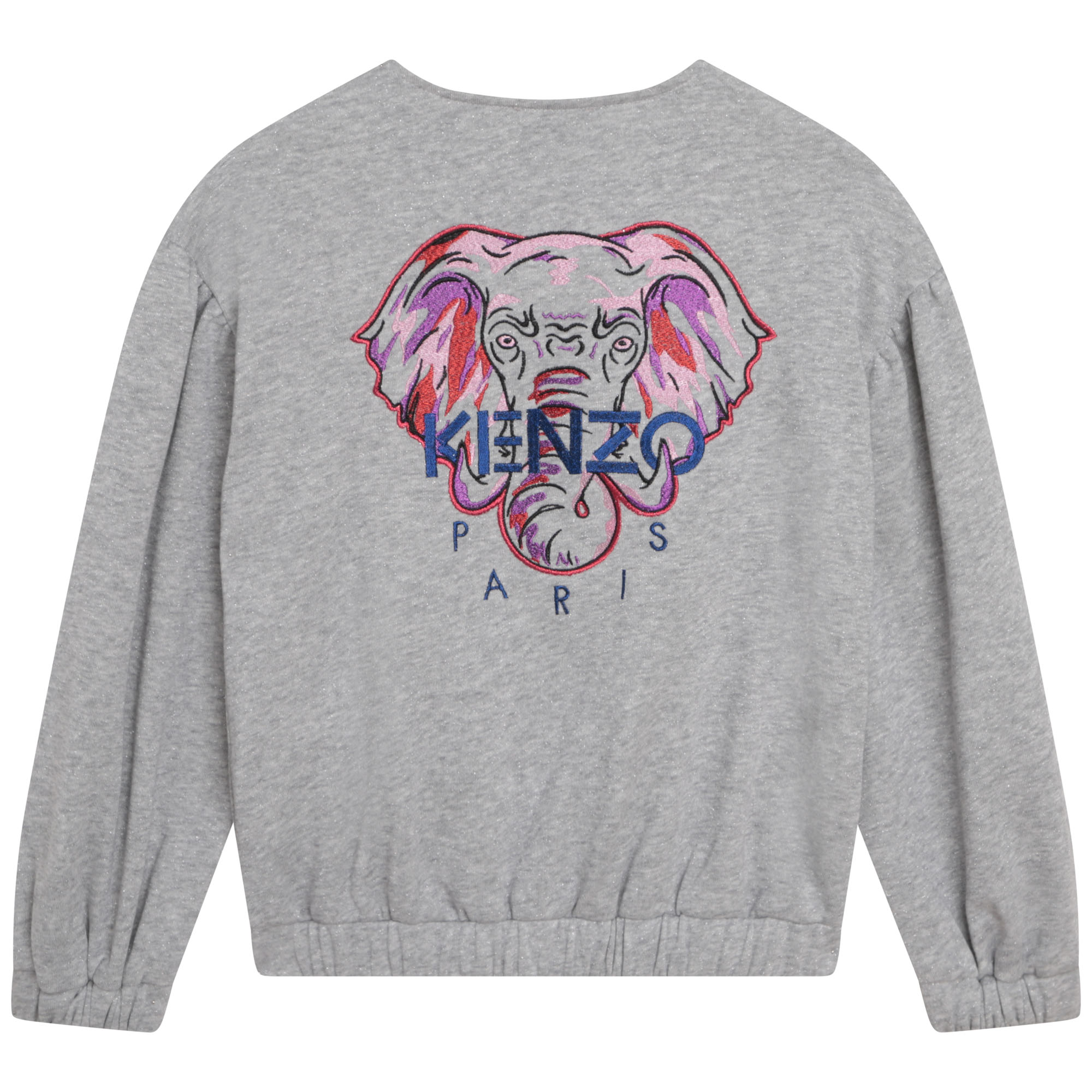 Cardigan with embroidered back KENZO KIDS for GIRL