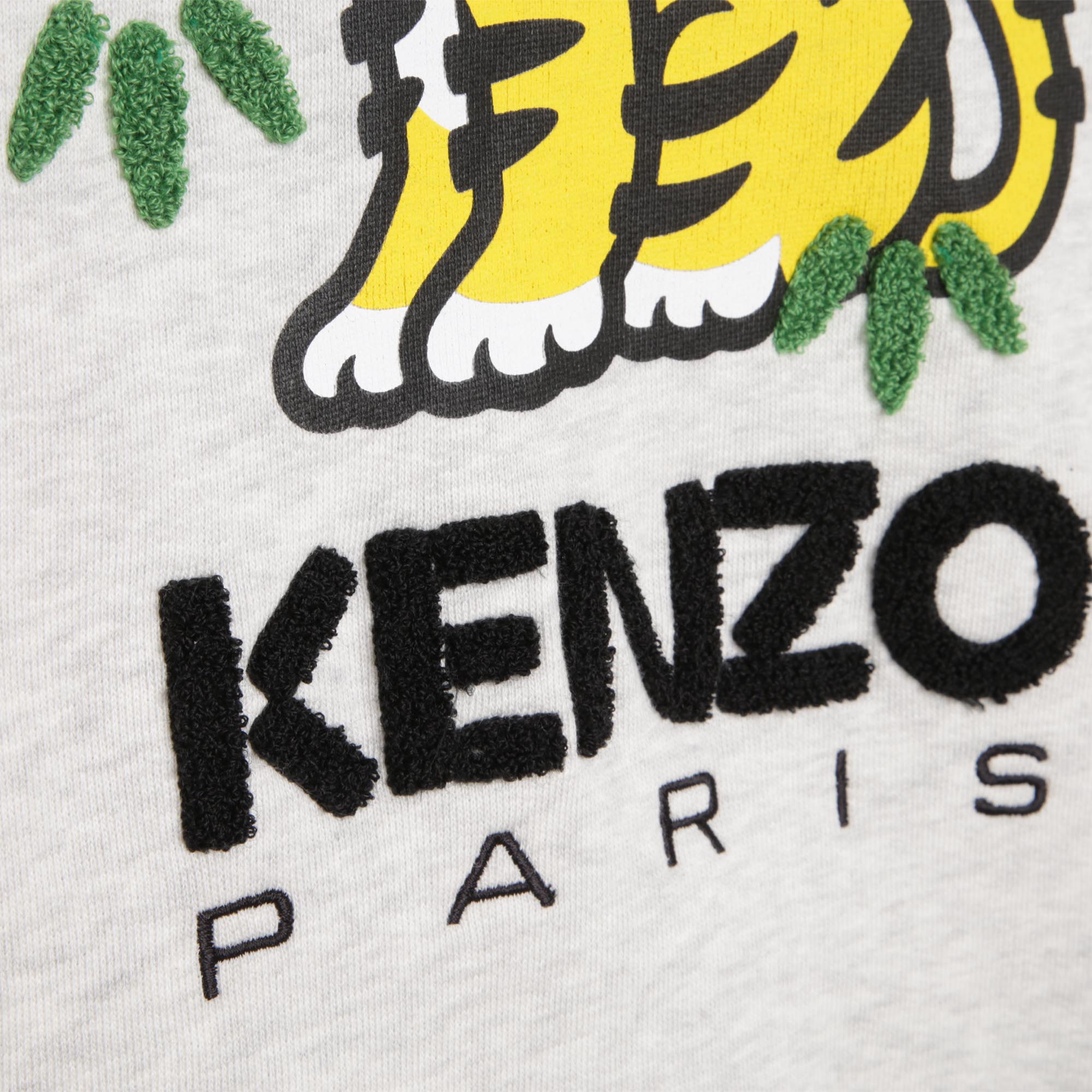 Sweat-shirt molletonné coton KENZO KIDS pour FILLE