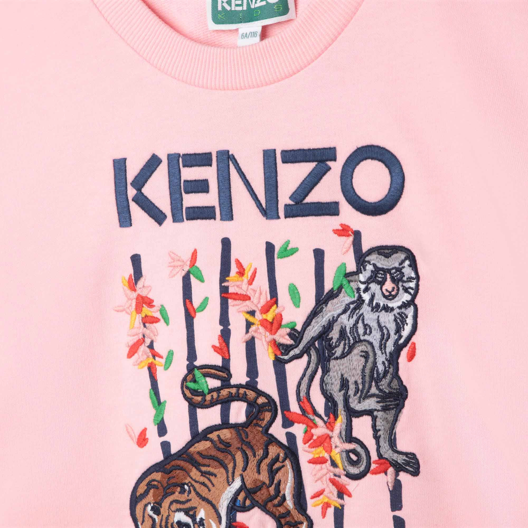 Sweat-shirt molleton KENZO KIDS pour FILLE