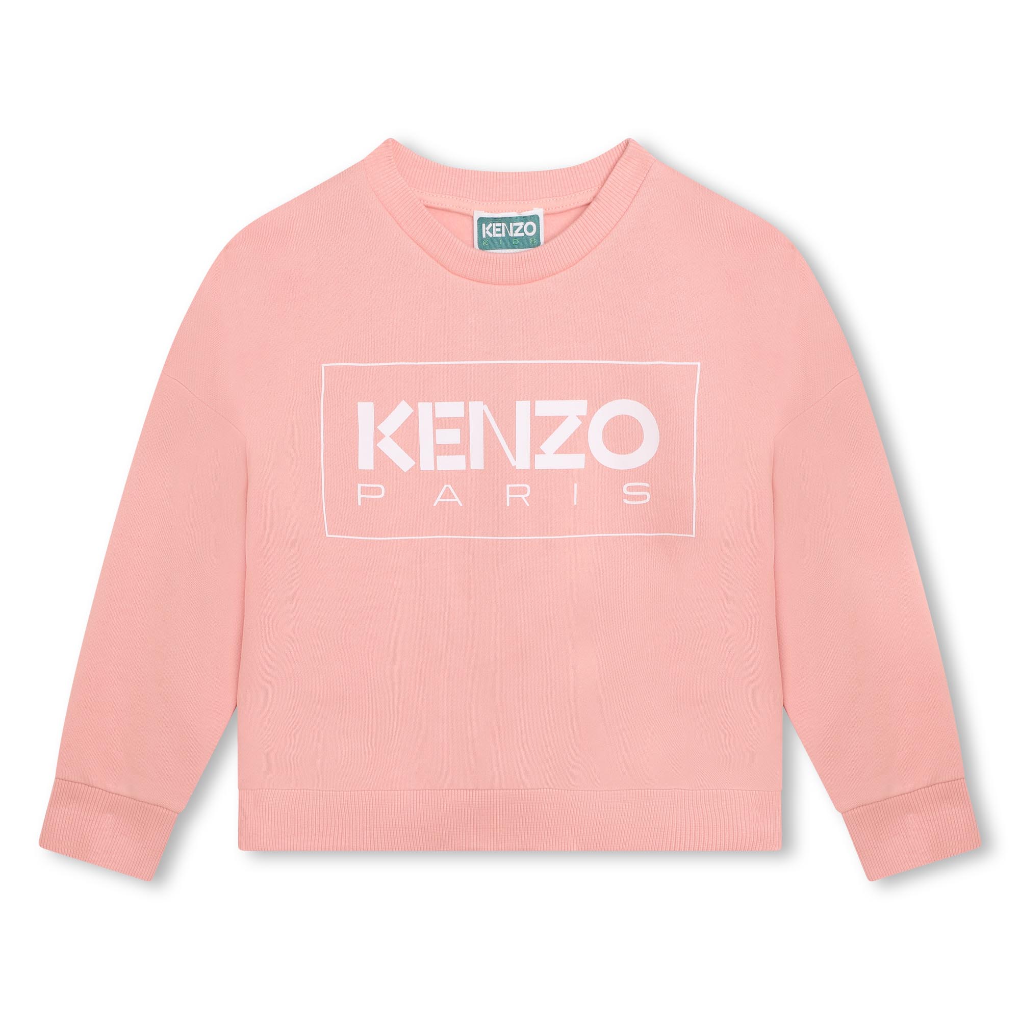 Postcode reguleren diep KENZO KIDS Fleece sweater meisje roze - | Kids around