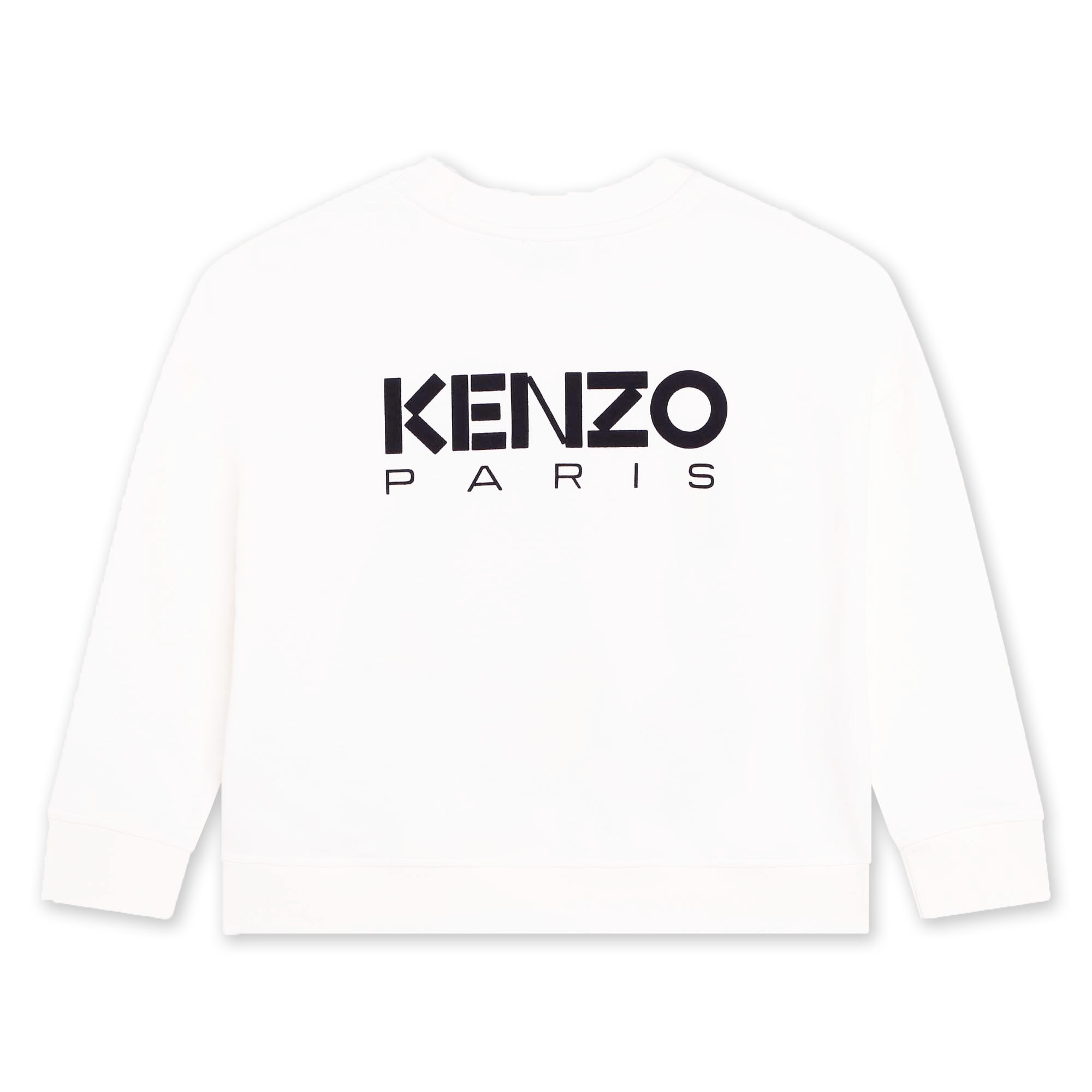 Sweat-shirt molletonné imprimé KENZO KIDS pour FILLE