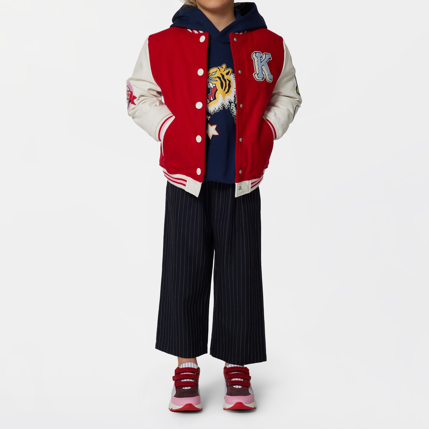 Sweat-shirt à capuche KENZO KIDS pour FILLE