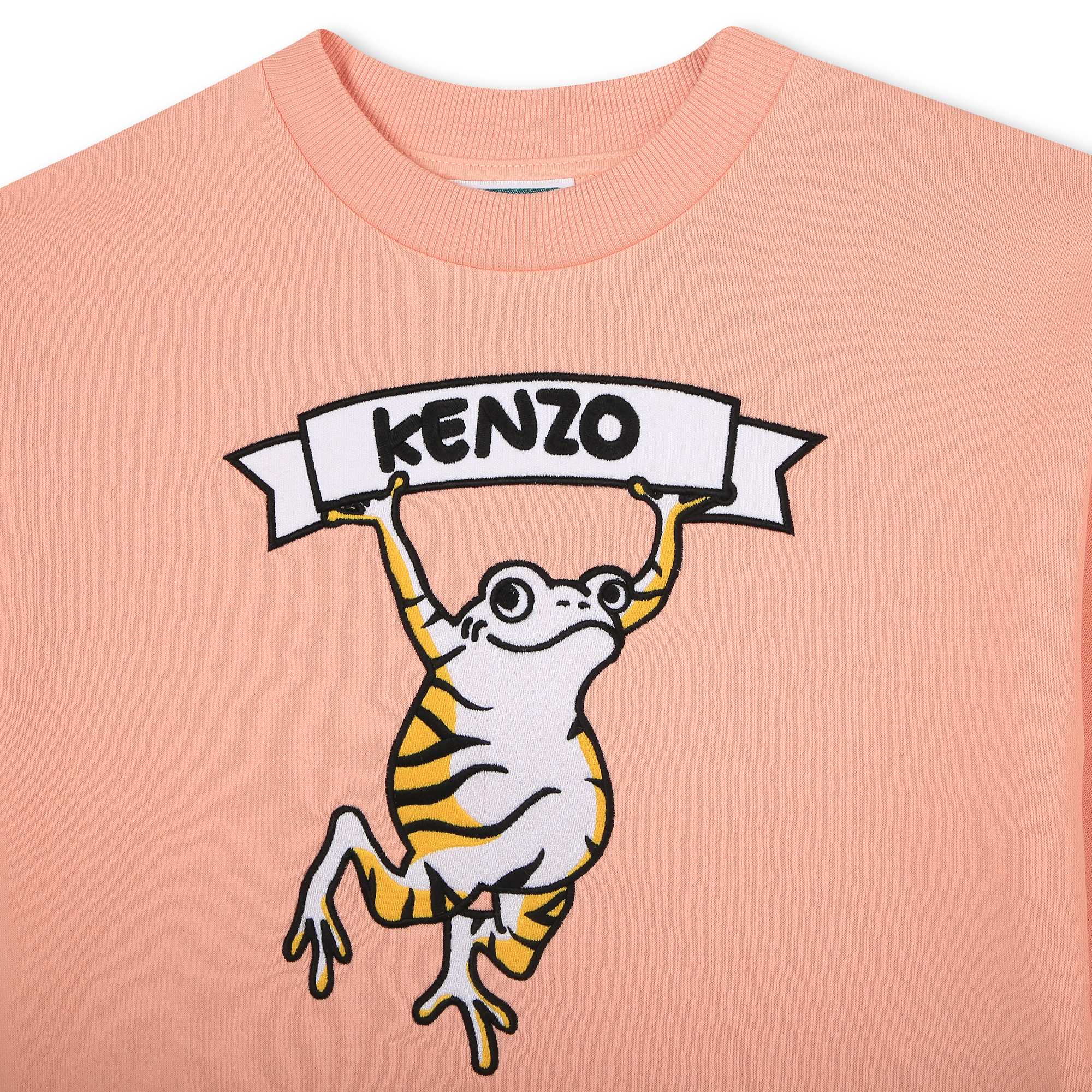 Sweat-shirt brodé KENZO KIDS pour FILLE