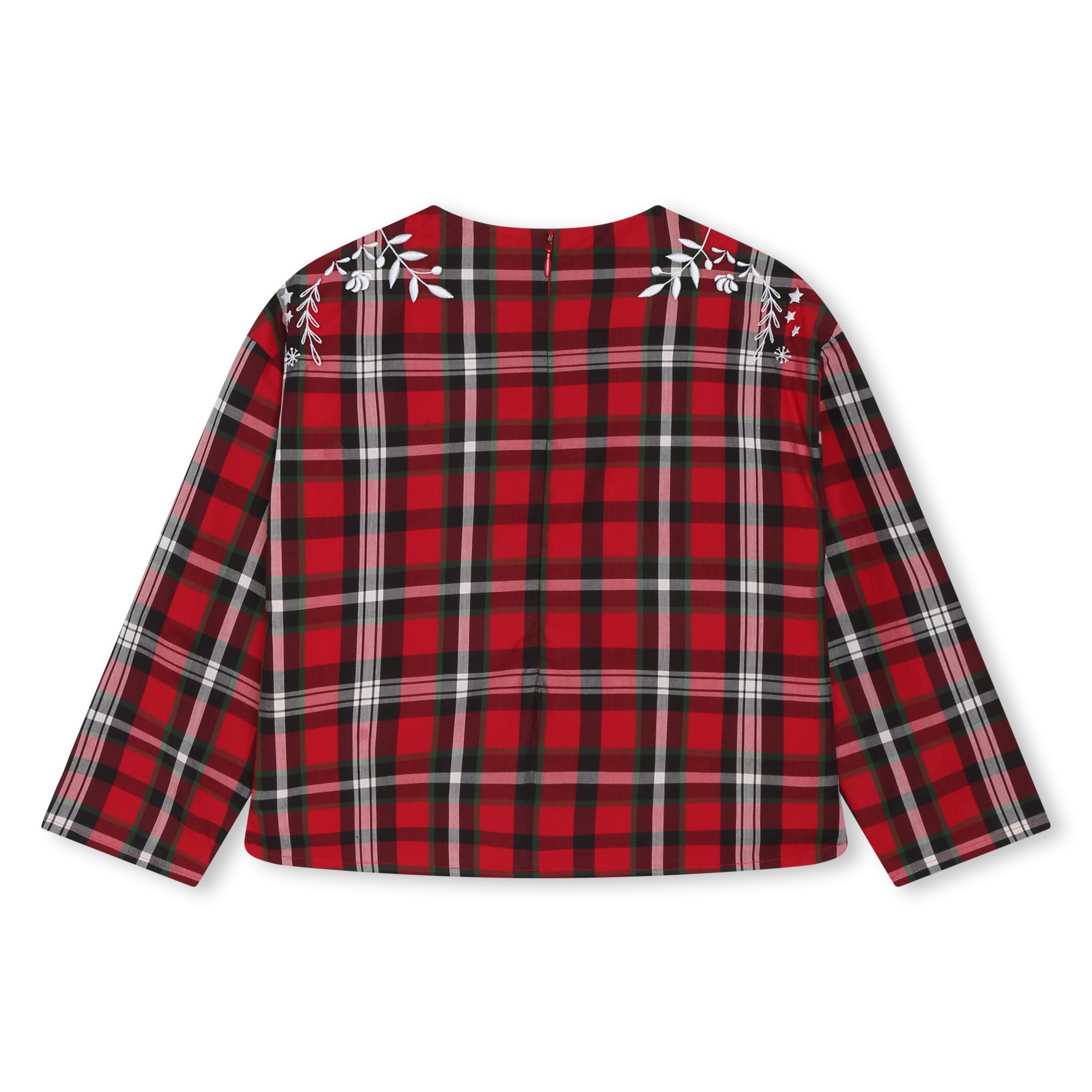 Printed and embroidered blouse KENZO KIDS for GIRL