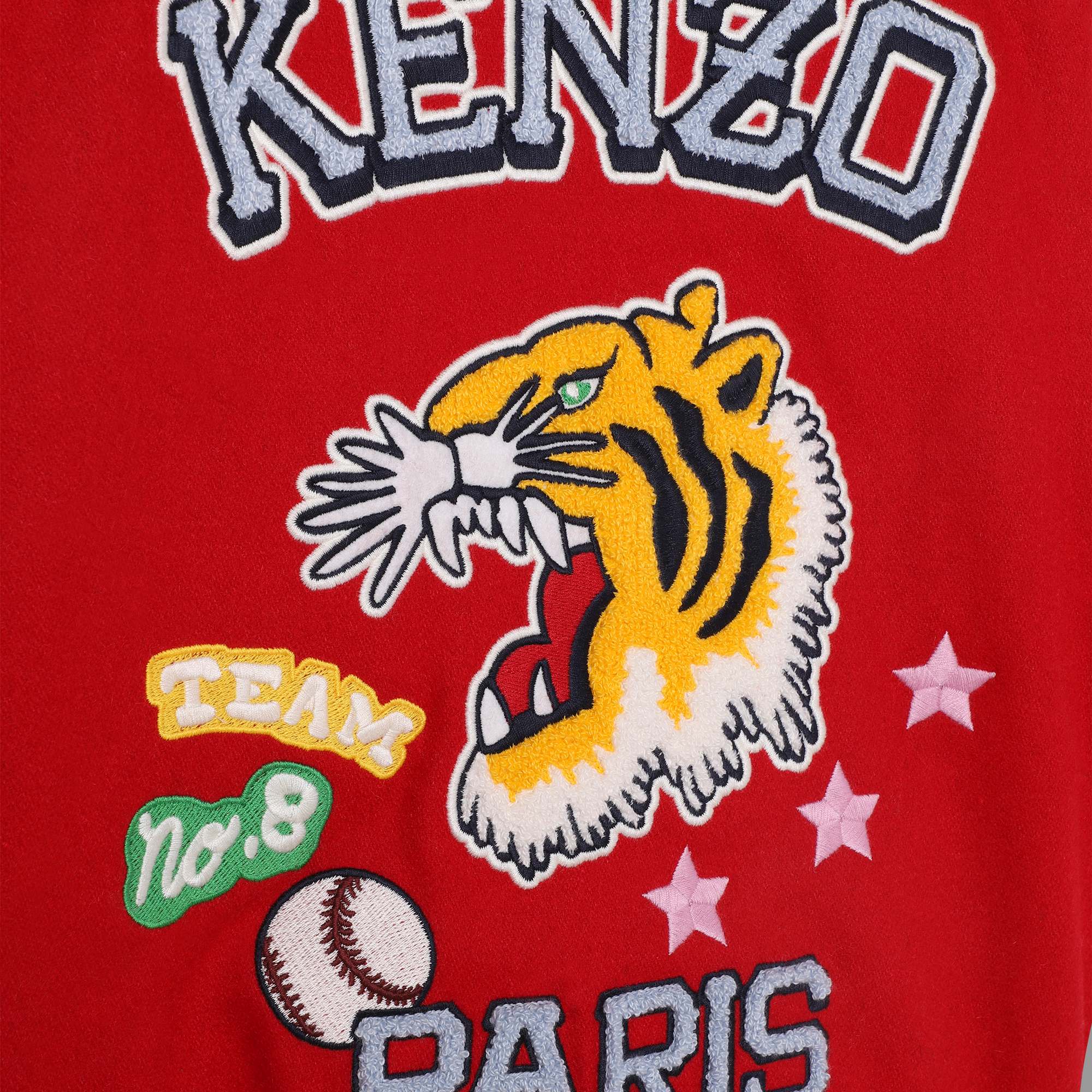 Two-material jacket KENZO KIDS for GIRL