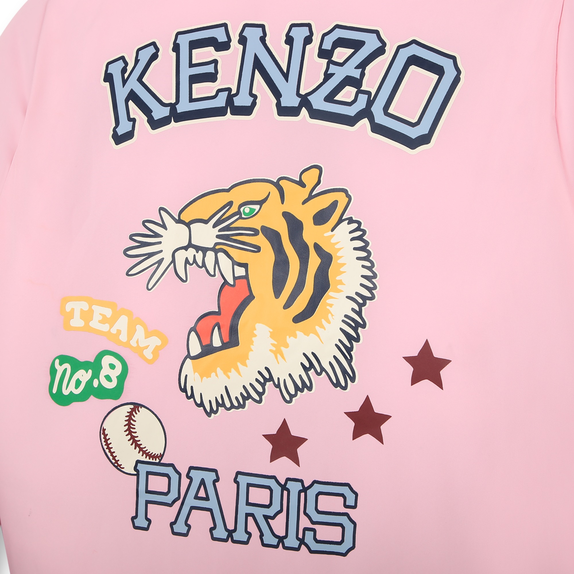 Water-repellent puffer jacket KENZO KIDS for GIRL