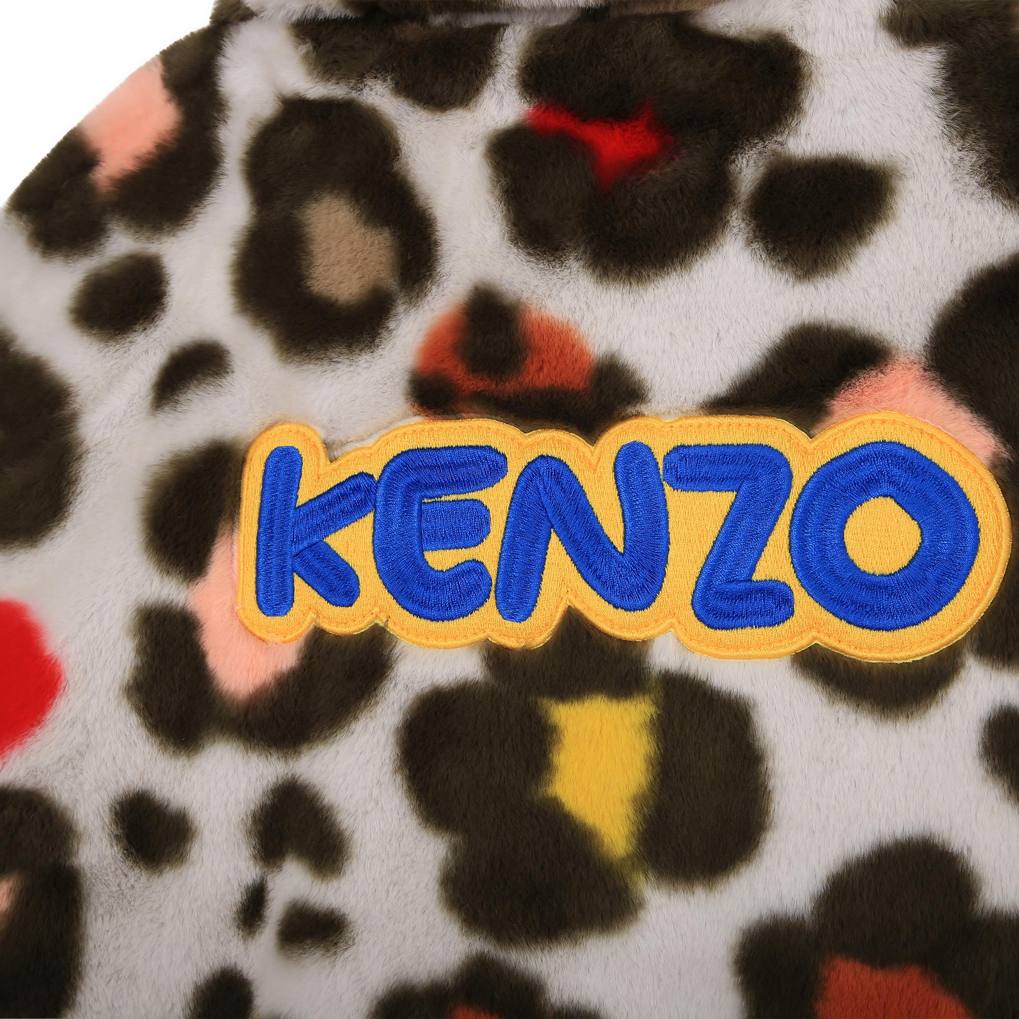 Fleece coat KENZO KIDS for GIRL