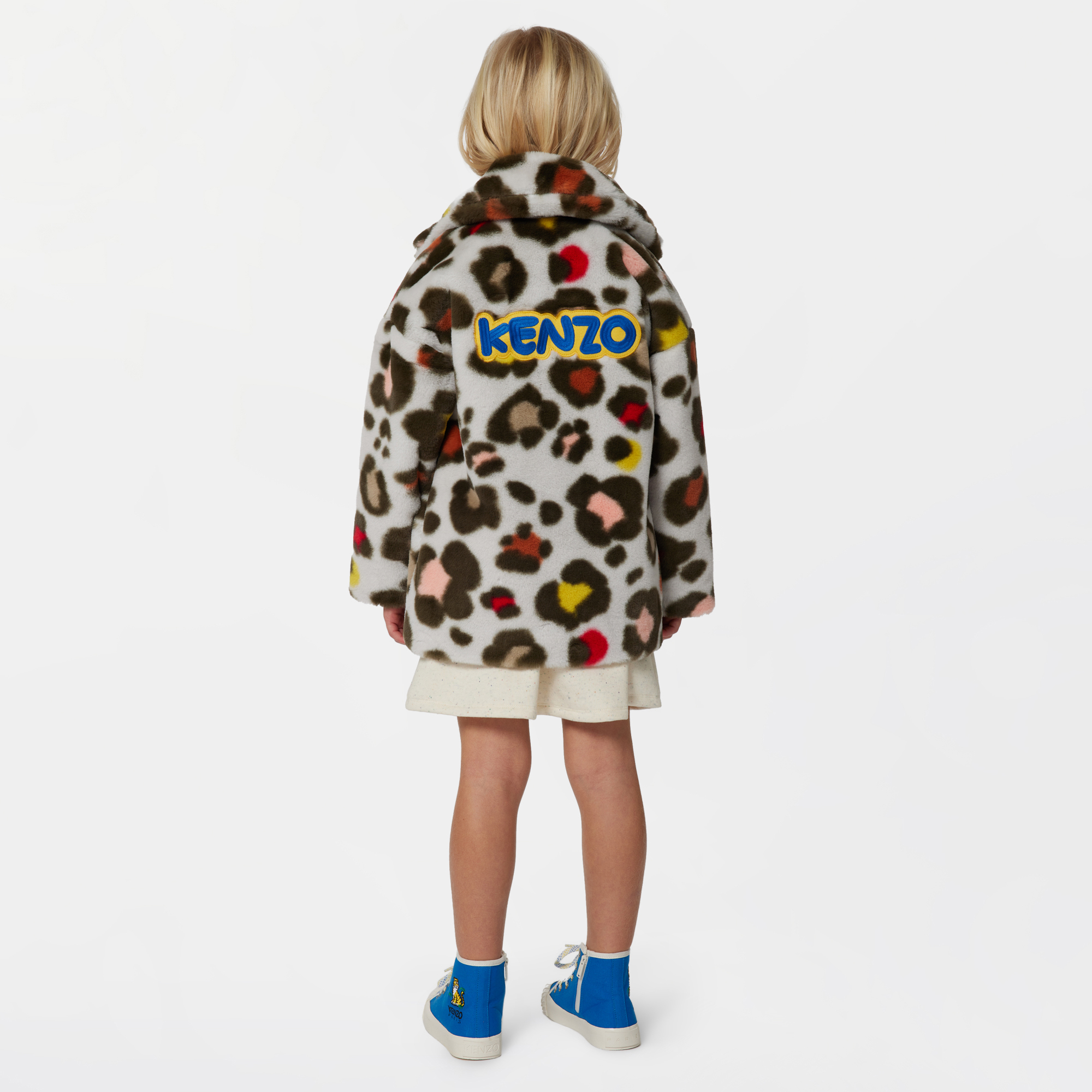 Manteau en polaire KENZO KIDS pour FILLE