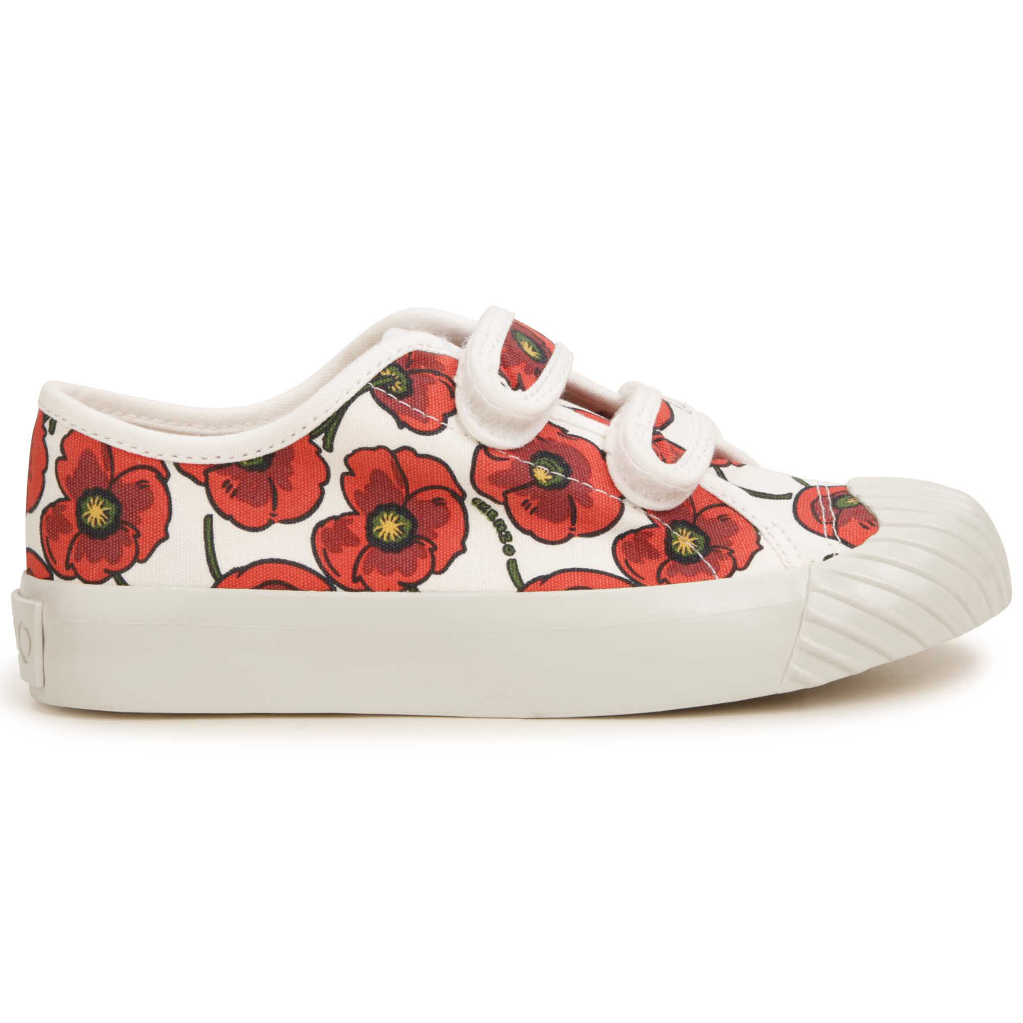 Baskets à bande auto-agrippante en toile KENZO KIDS pour FILLE