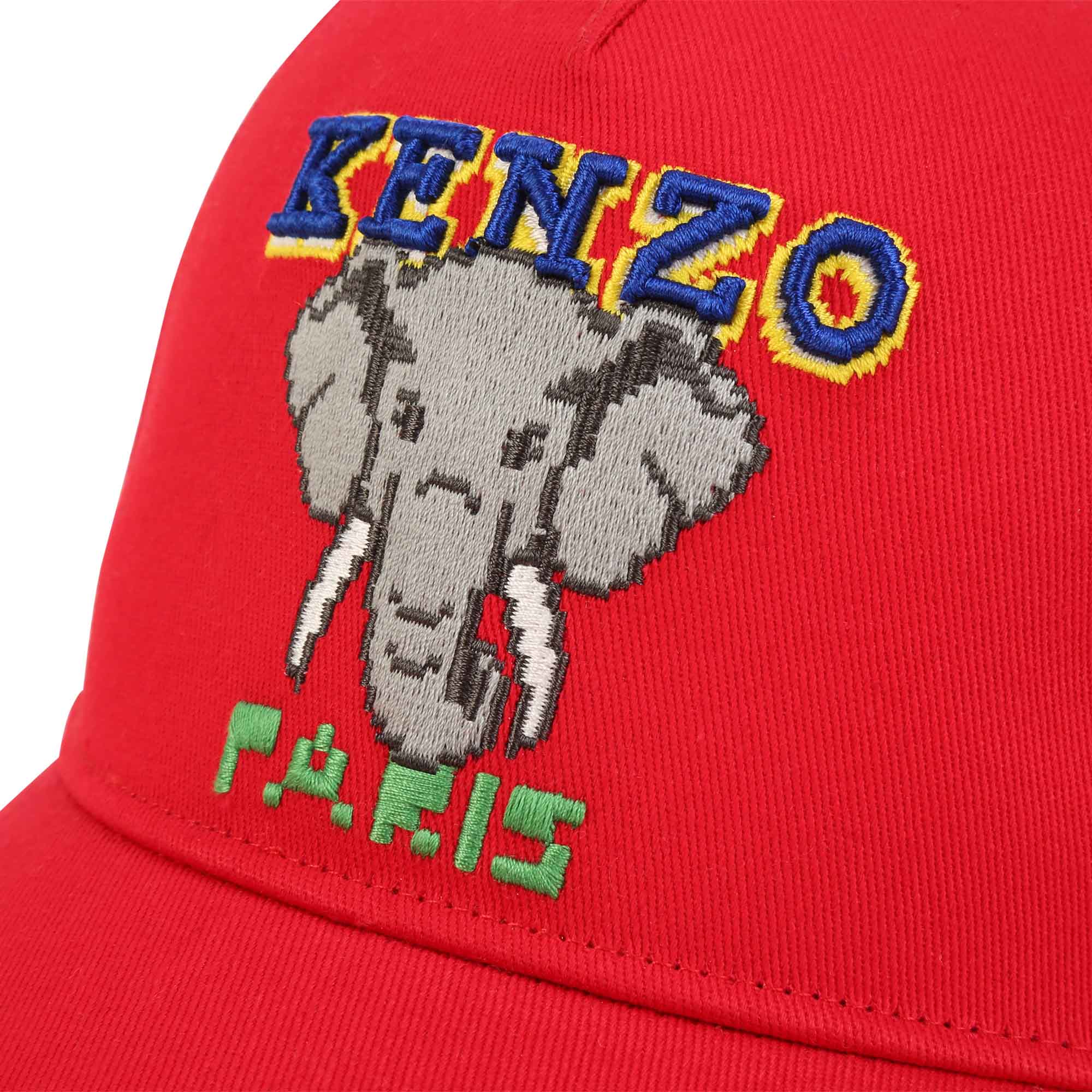 Embroidered baseball cap KENZO KIDS for BOY
