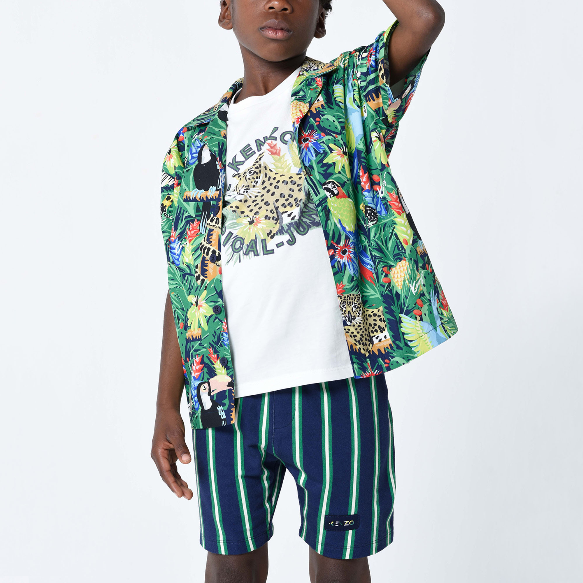 Fleece shorts KENZO KIDS for BOY