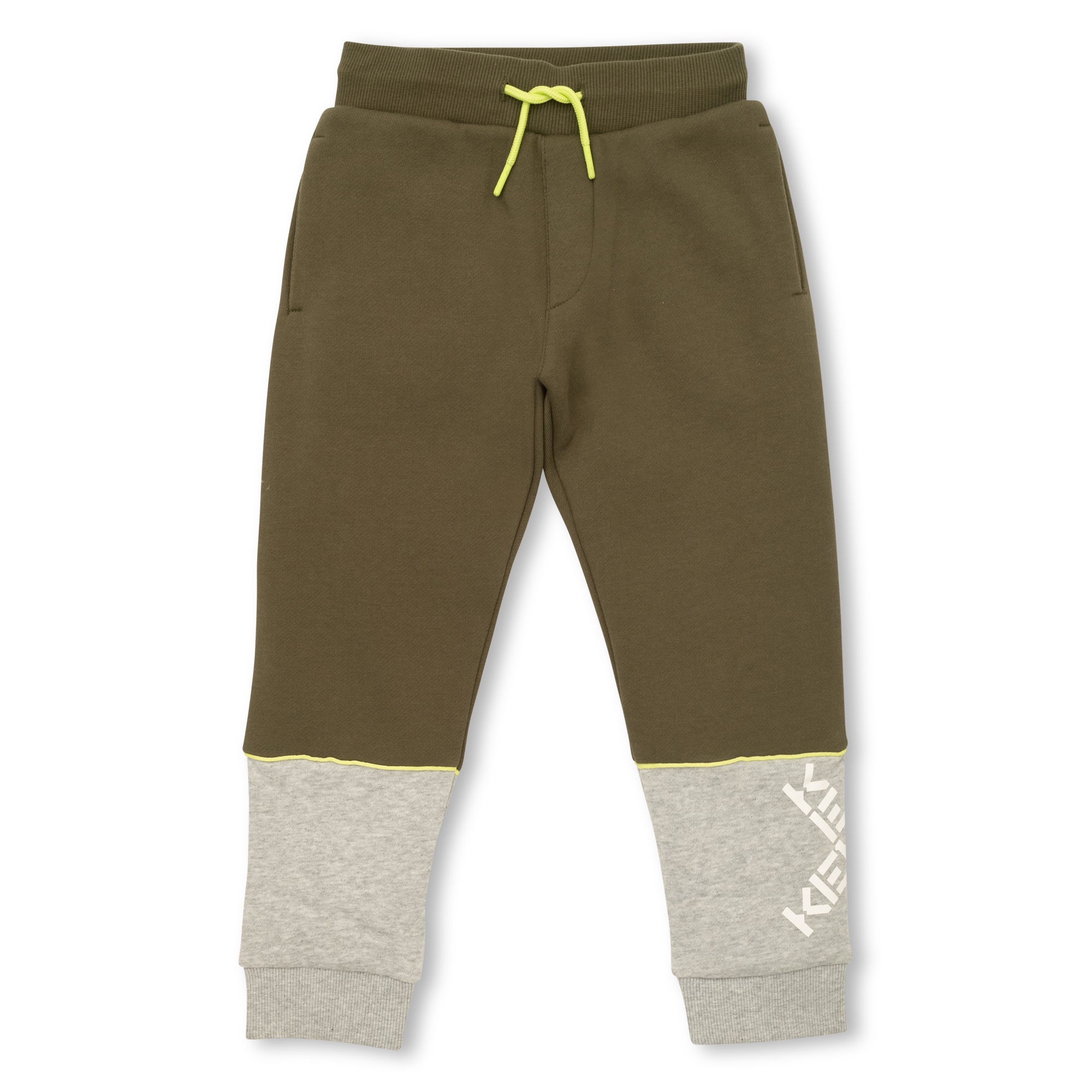 Two-tone jogging trousers KENZO KIDS for BOY