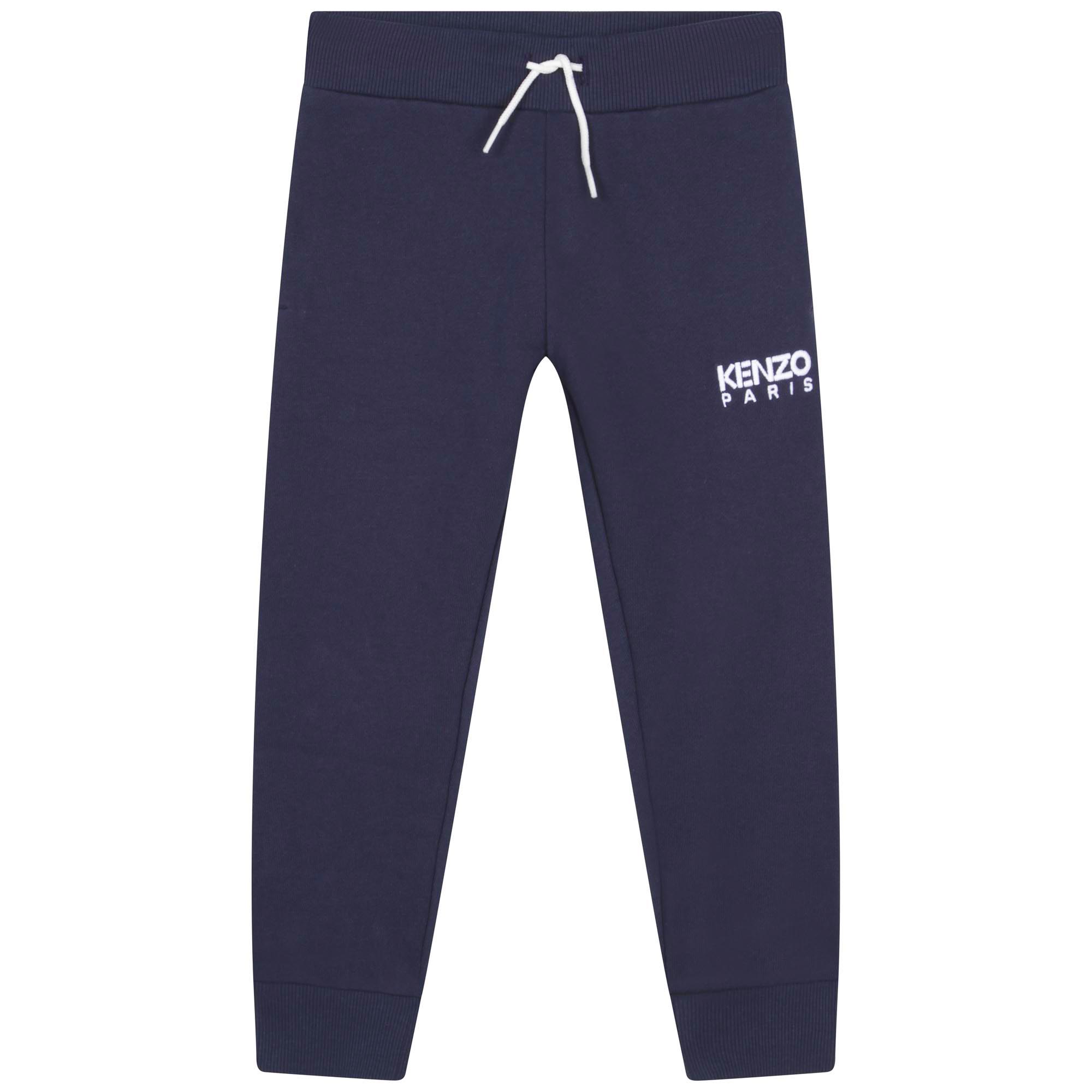 Pantalon de jogging molletonné KENZO KIDS pour GARCON