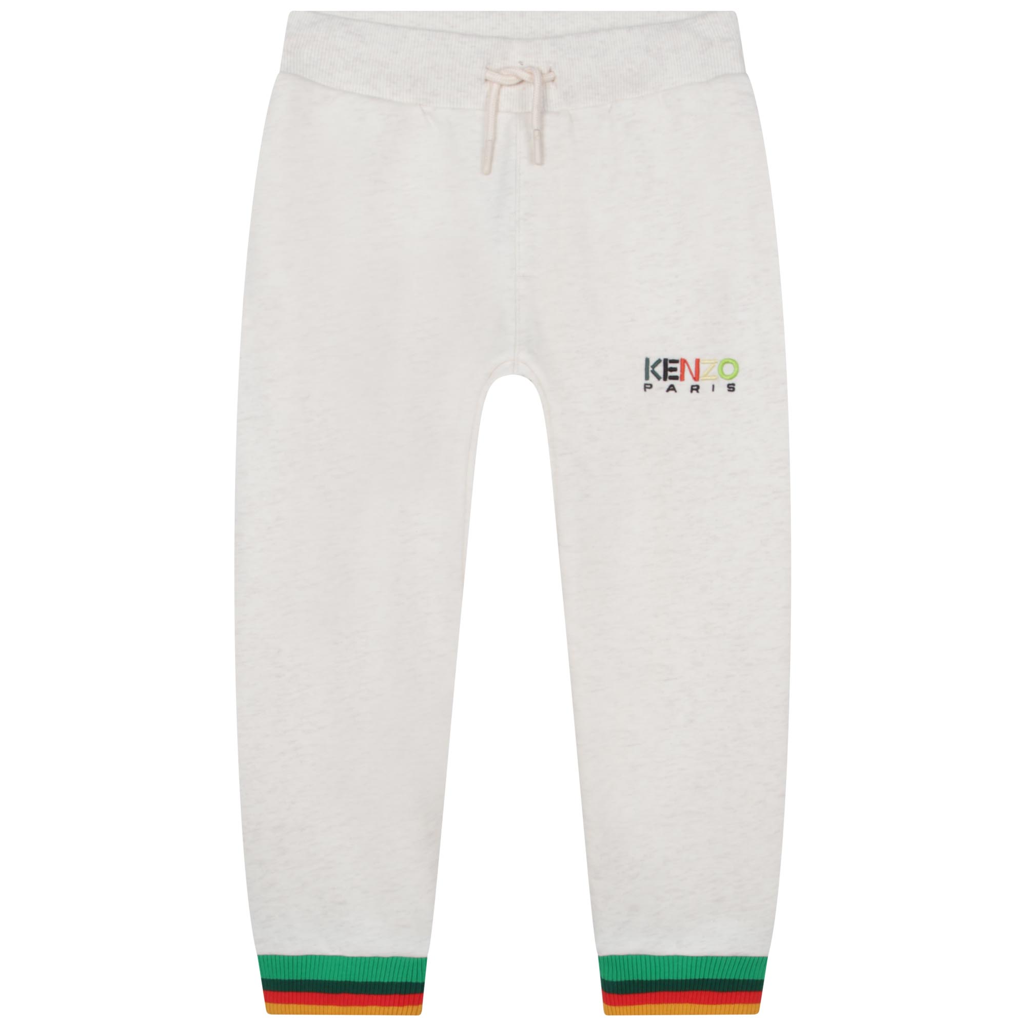 Pantalon de jogging molletonné KENZO KIDS pour GARCON