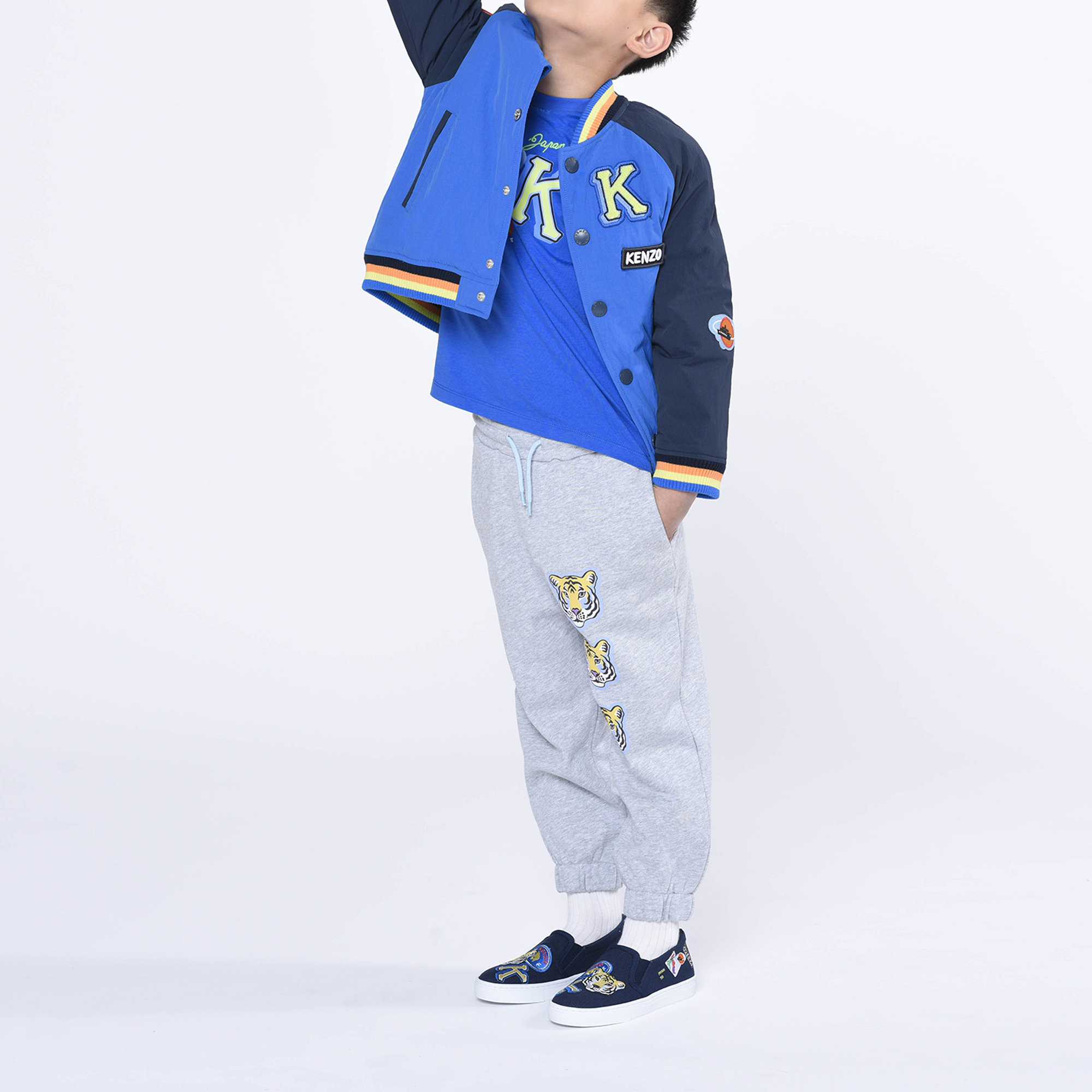 Cotton jogging trousers KENZO KIDS for BOY