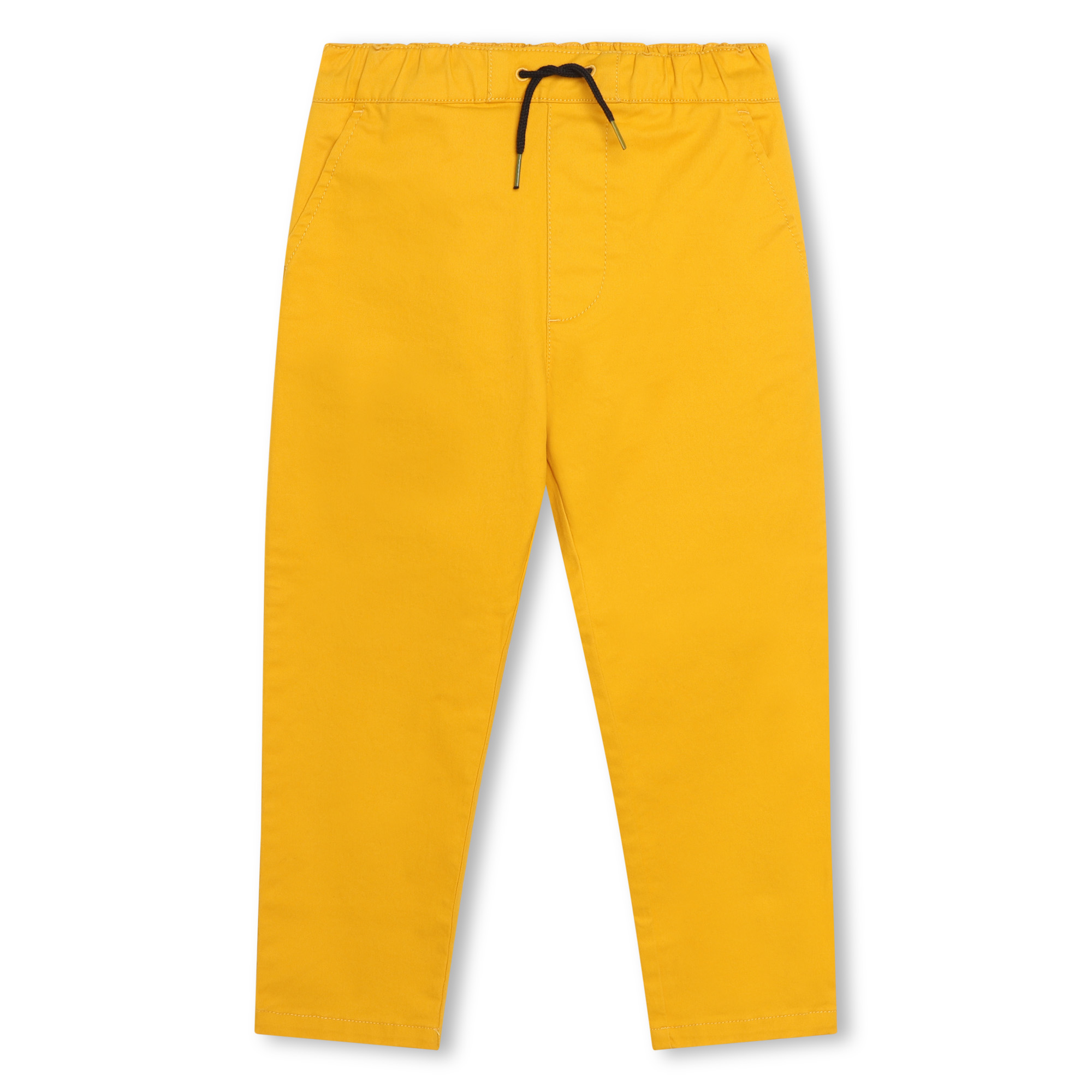 kenzo kids pantalon chino garcon 2a jaune