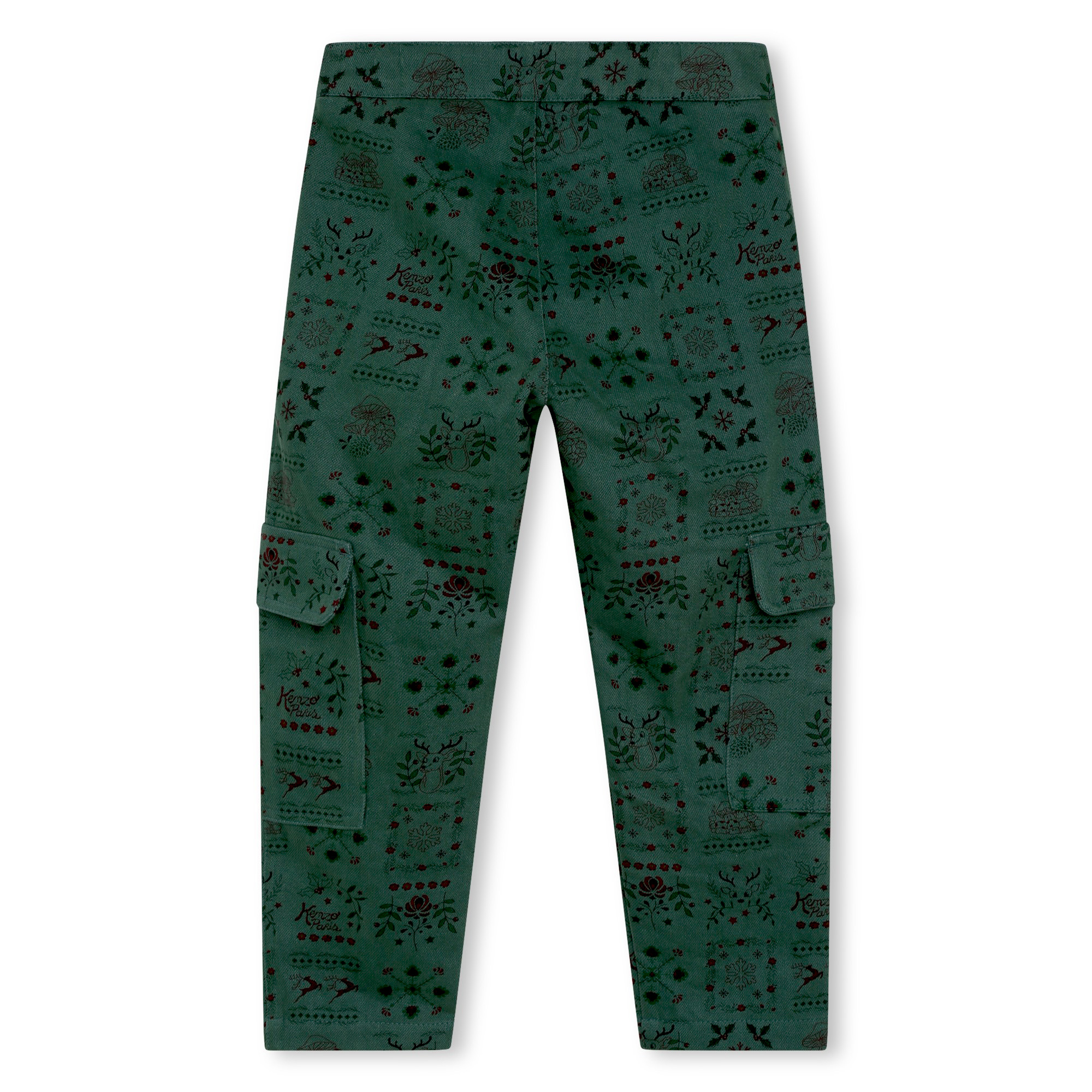 Printed trousers with pockets KENZO KIDS for BOY