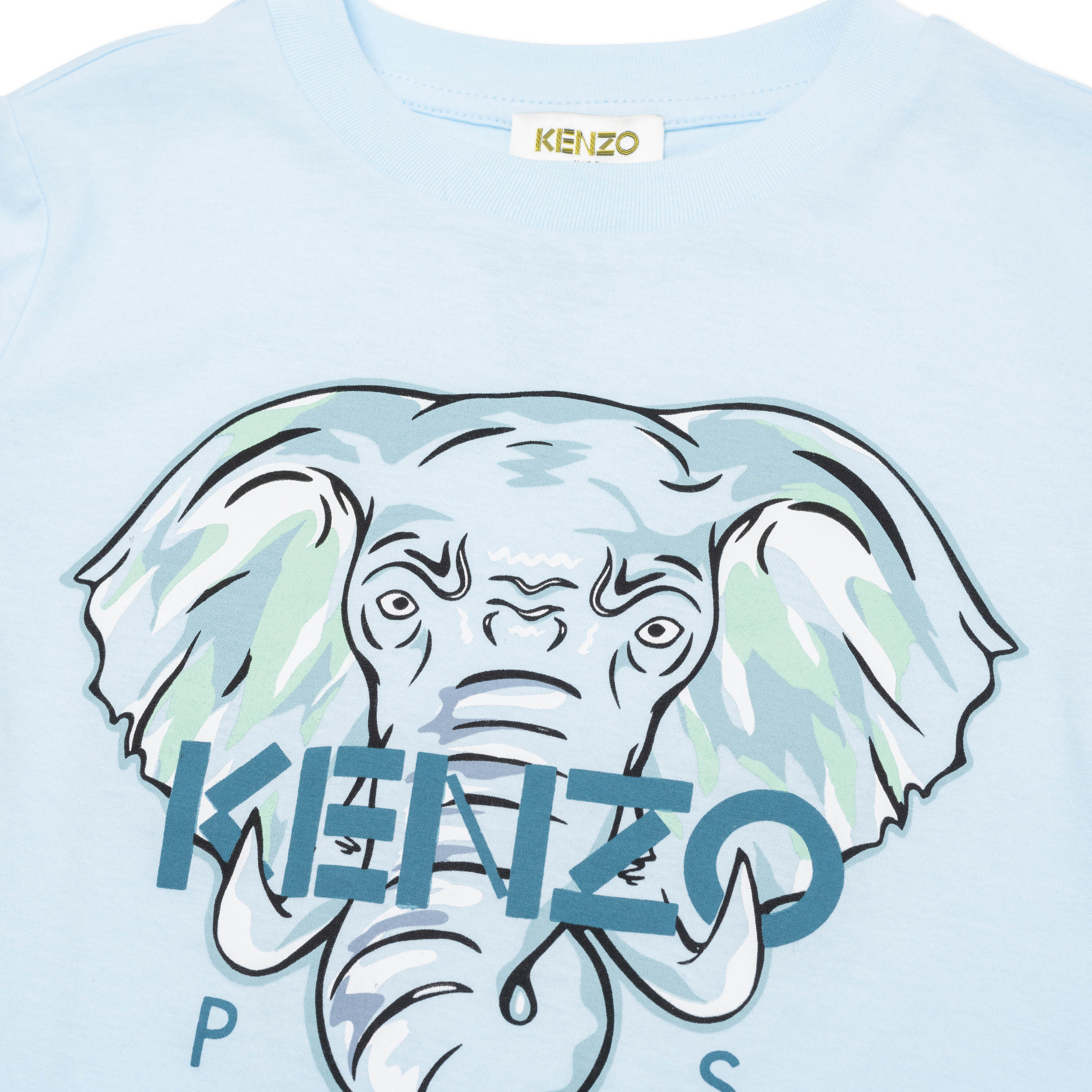 Cotton T-shirt with print KENZO KIDS for BOY