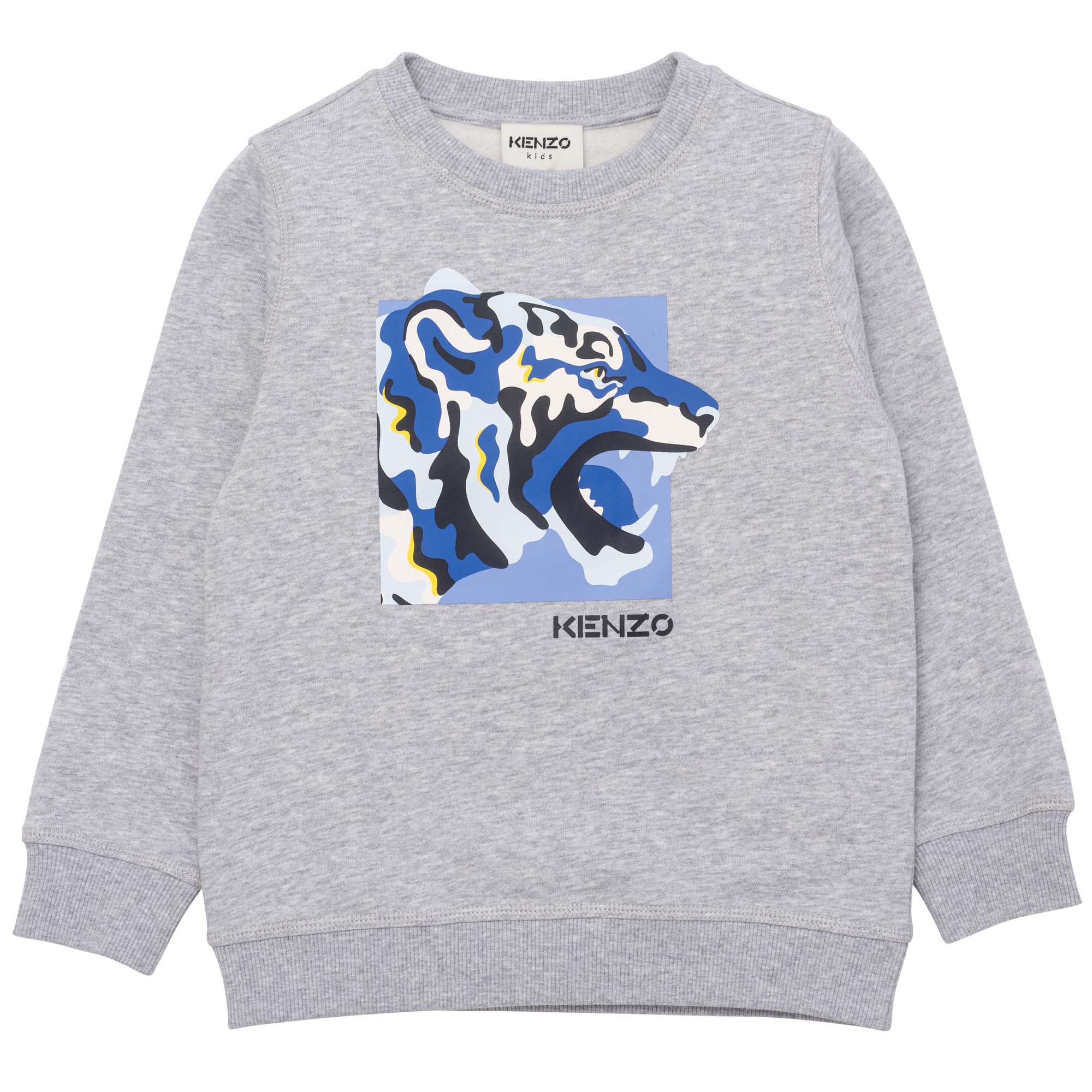 Loose-fit silkscreened sweatshirt KENZO KIDS for BOY