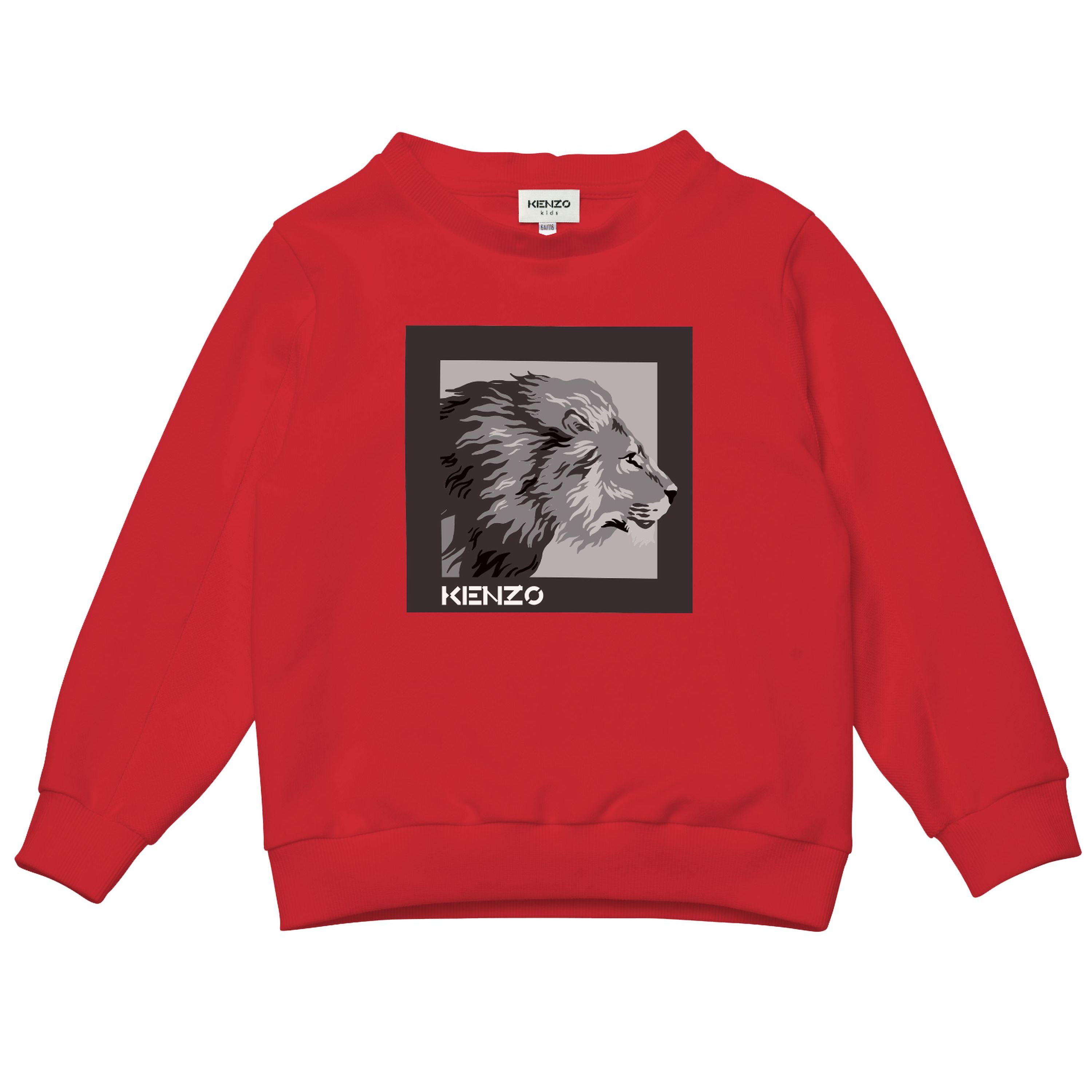 Losse sweater met print KENZO KIDS Voor