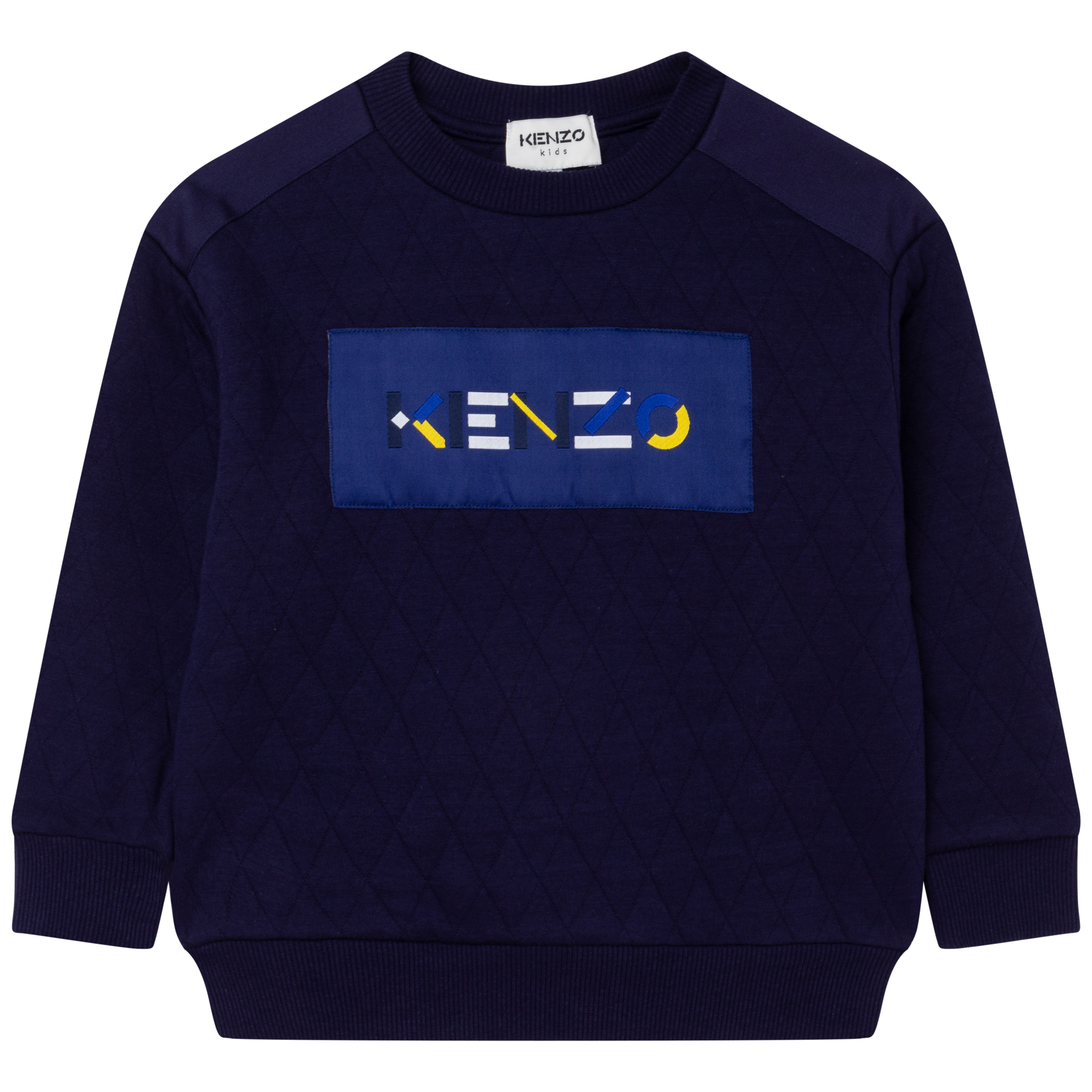 Loose-fit quilted sweatshirt KENZO KIDS for BOY