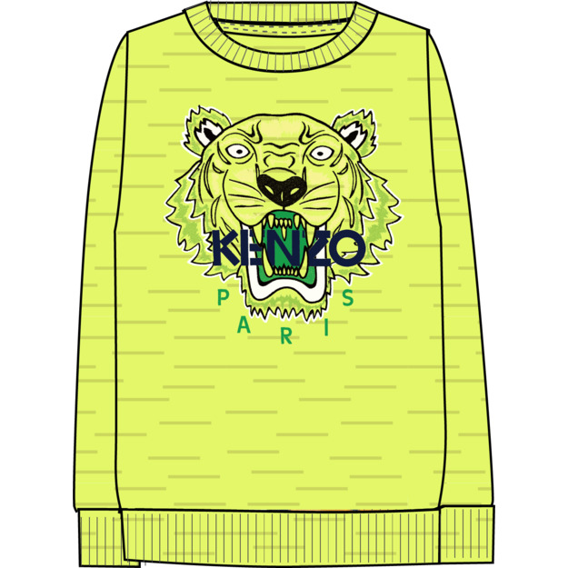 Mouliné fleece sweatshirt KENZO KIDS for BOY