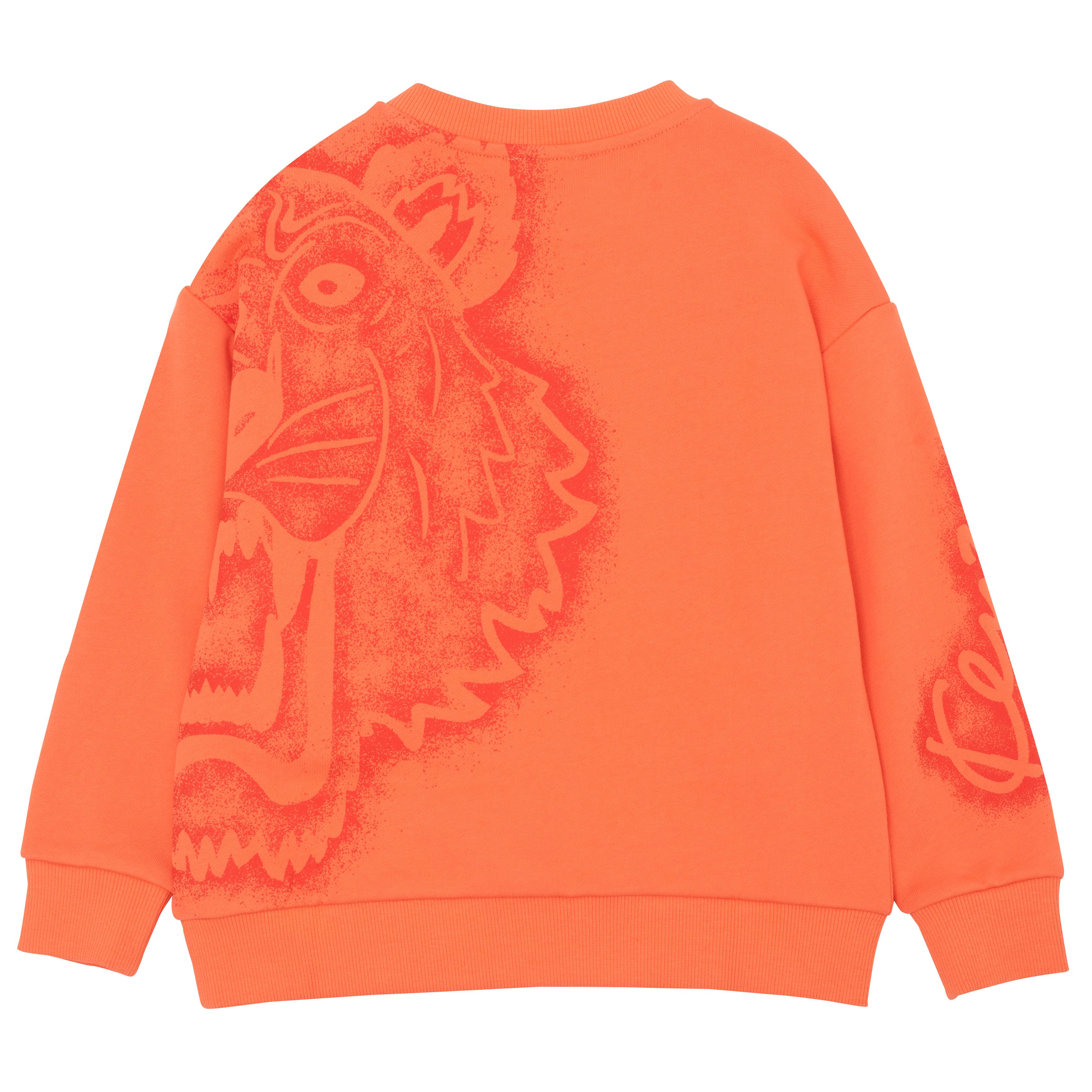 Sweater van ongeruwde fleece KENZO KIDS Voor