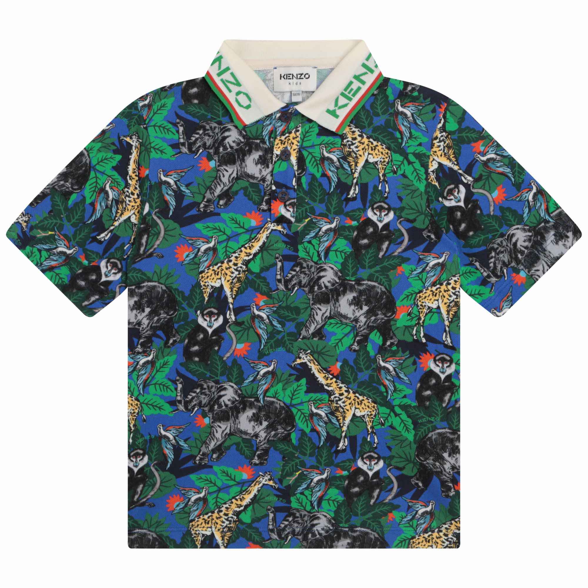 Short-sleeved polo shirt KENZO KIDS for BOY