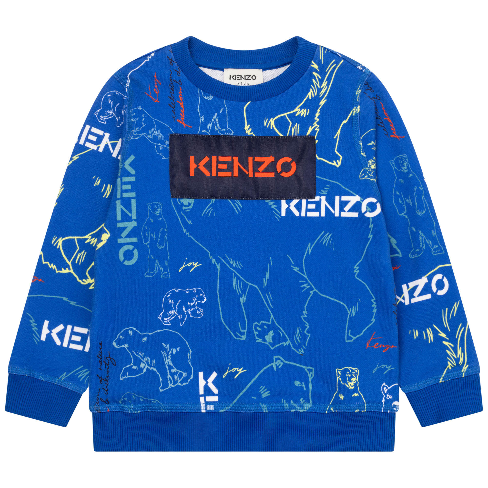 Felpa-shirt con stampa KENZO KIDS Per RAGAZZO