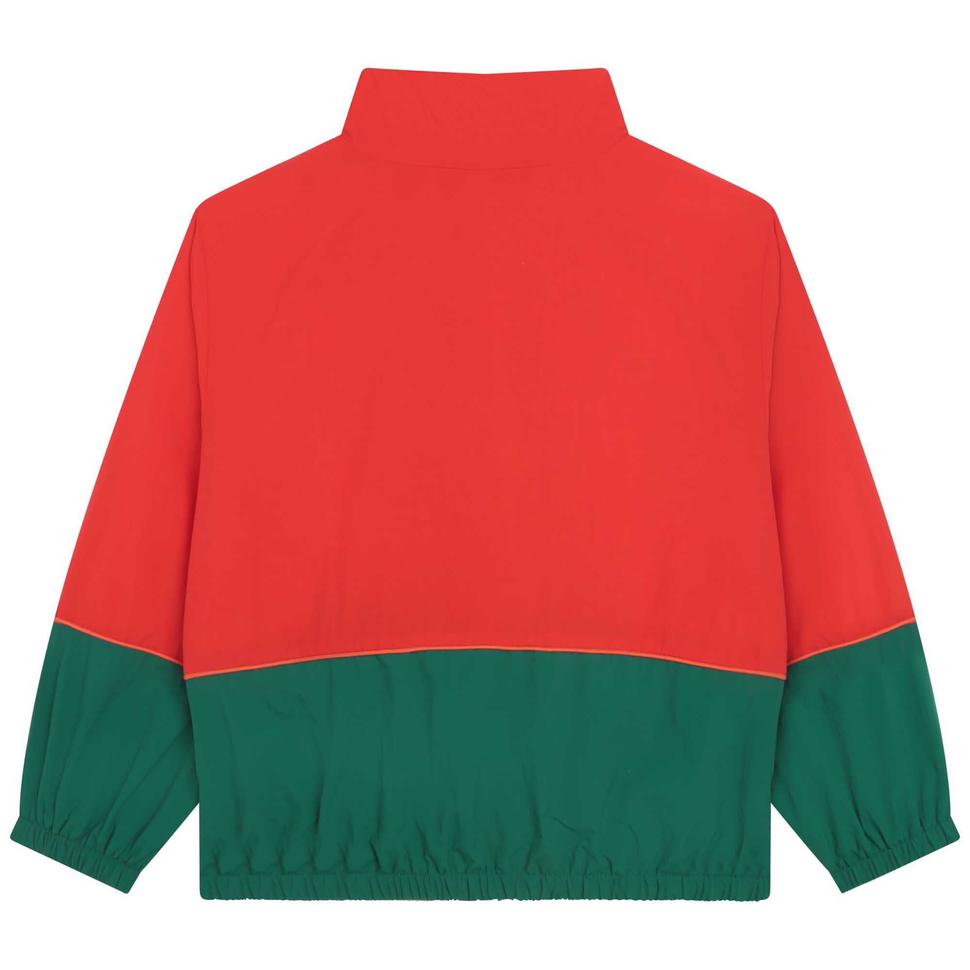 Sweat-shirt zippé bicolore KENZO KIDS pour GARCON