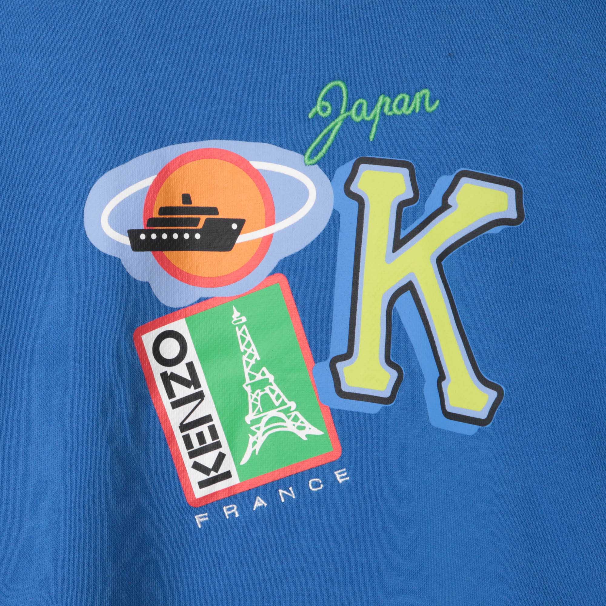 Tweekleurig sweatshirt KENZO KIDS Voor