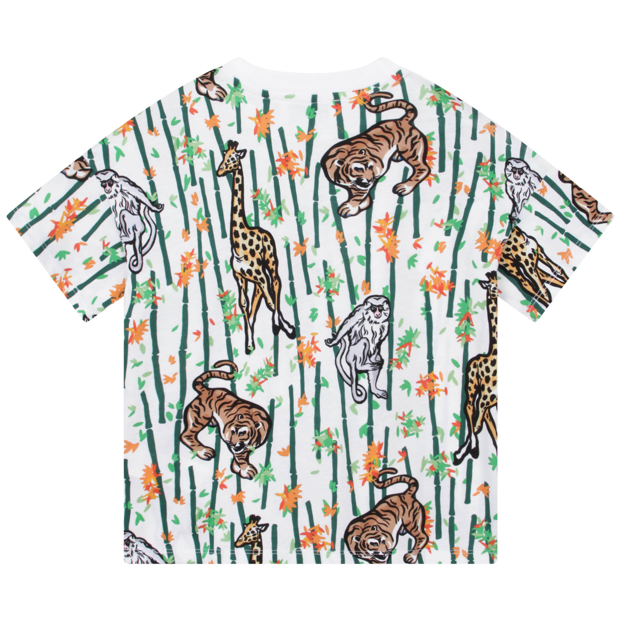 Bedrucktes Baumwoll-T-Shirt KENZO KIDS Für JUNGE