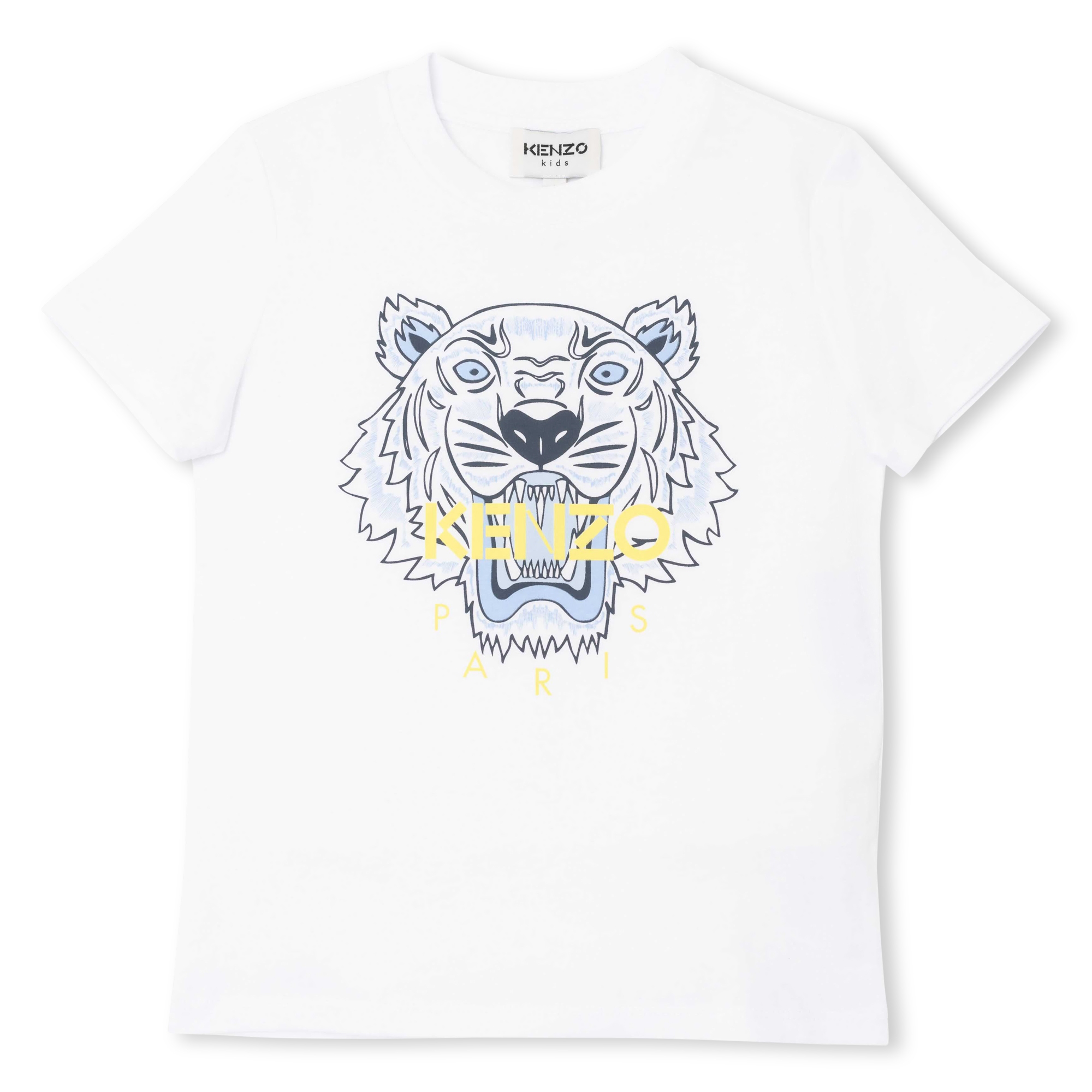 T-shirt met tijgerprint KENZO KIDS Voor