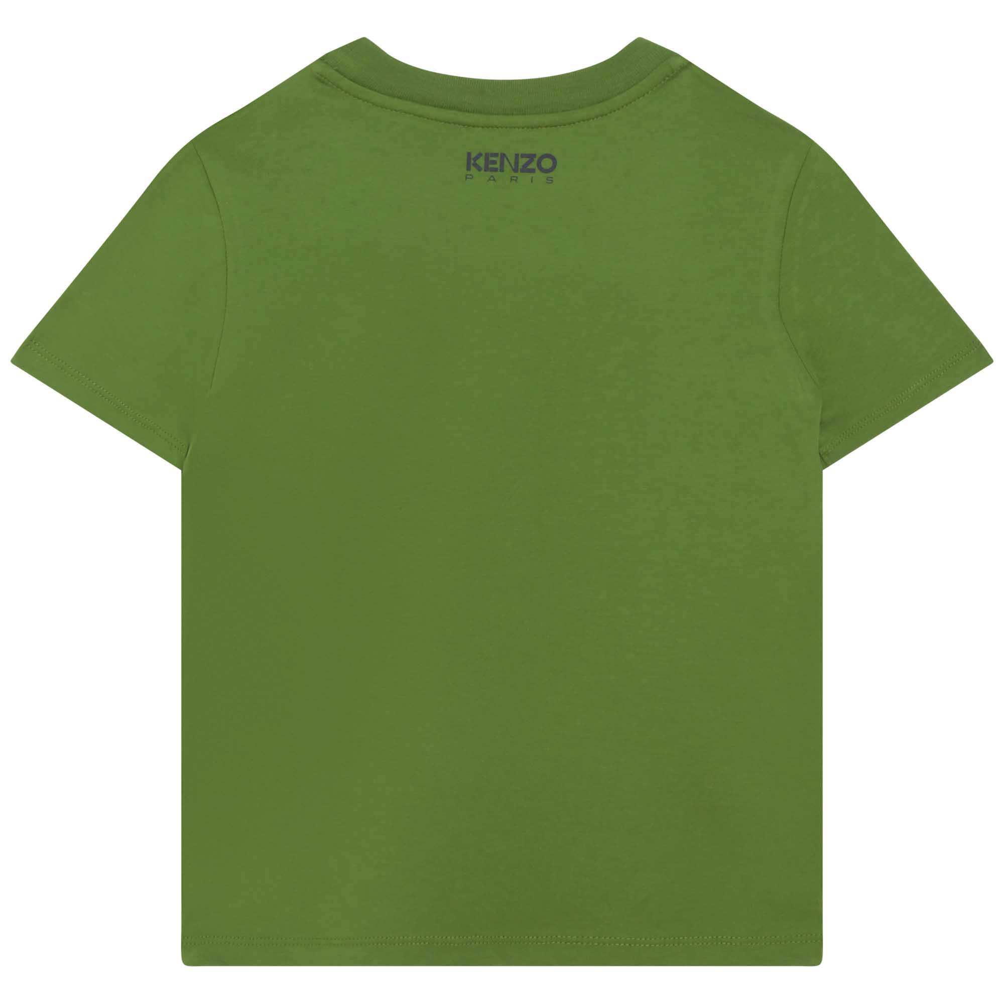 T-shirt with floral print KENZO KIDS for BOY