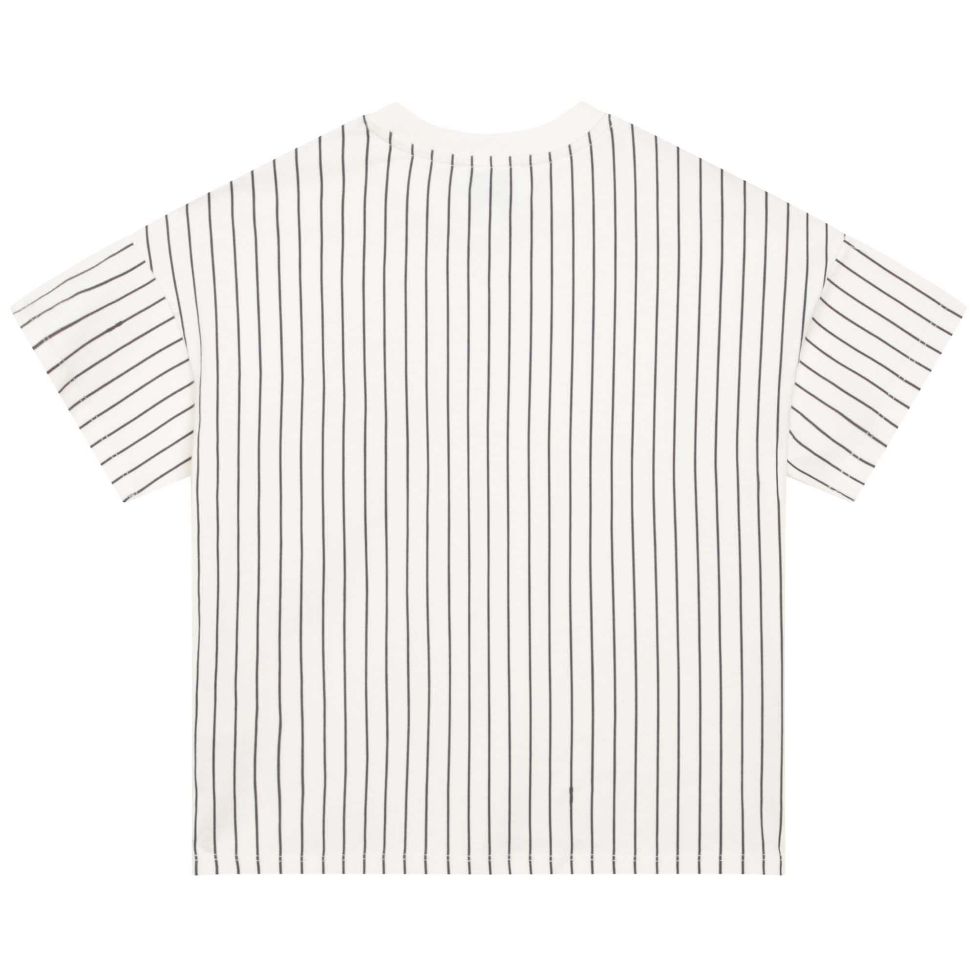 Gestreiftes Baumwoll-T-Shirt KENZO KIDS Für JUNGE