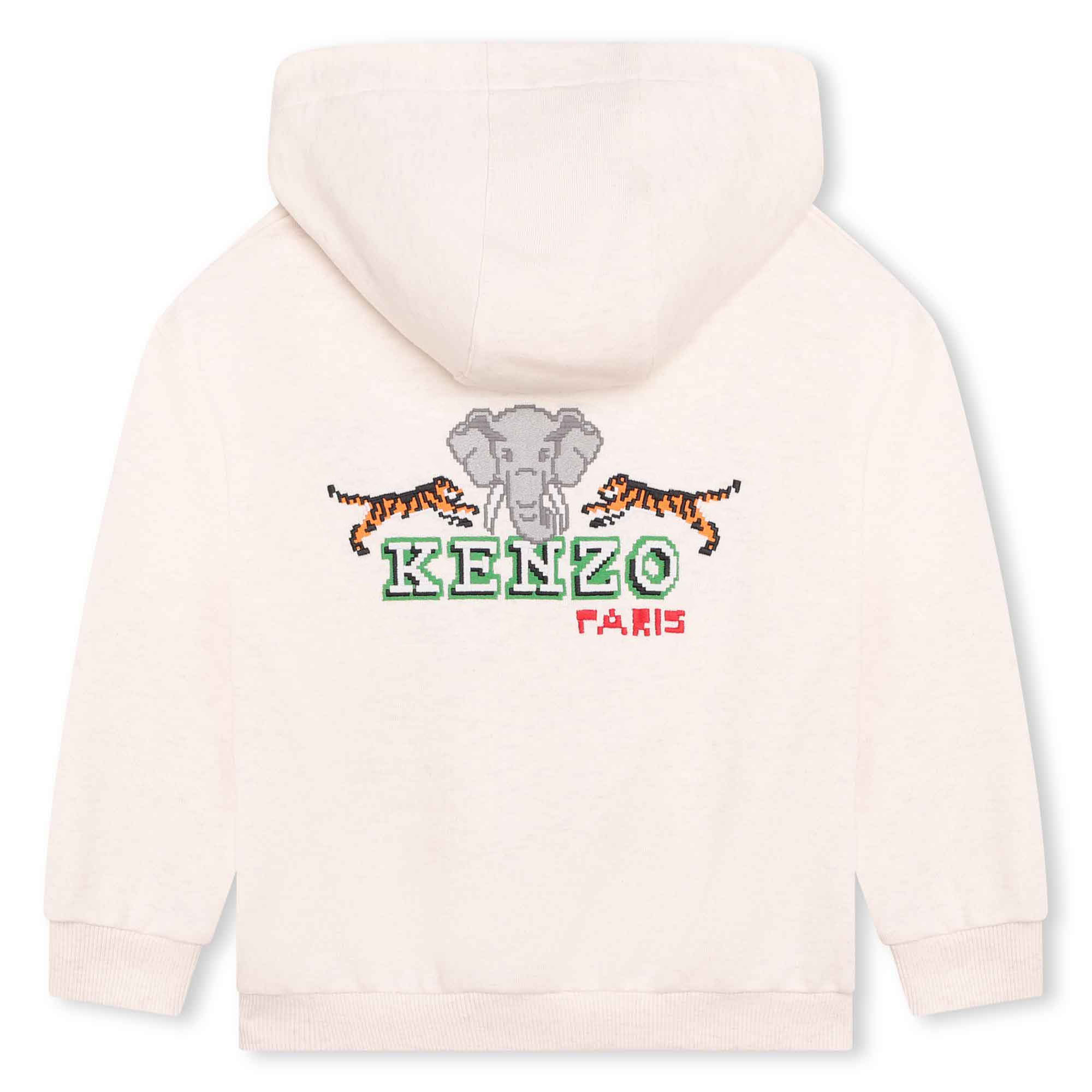 Fleece sweatshirt met rits KENZO KIDS Voor