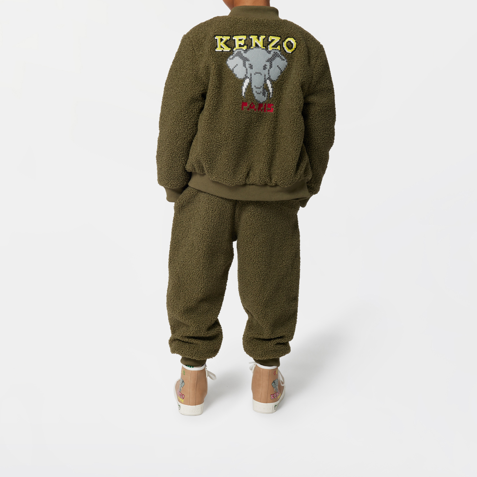 Soft zip-up sweatshirt KENZO KIDS for BOY