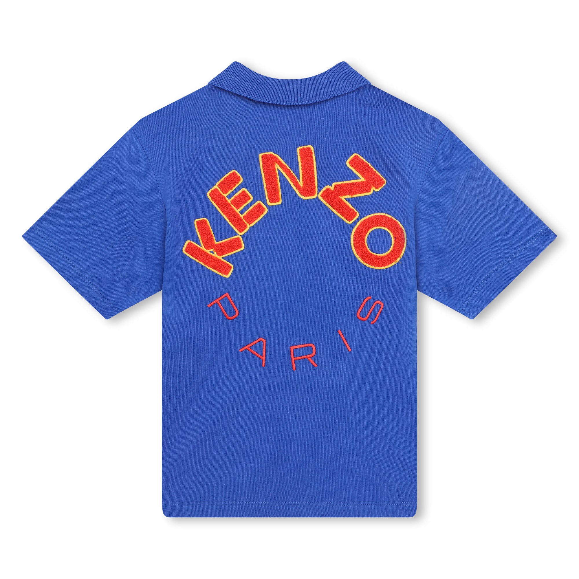 Polo en piqué de coton KENZO KIDS pour GARCON